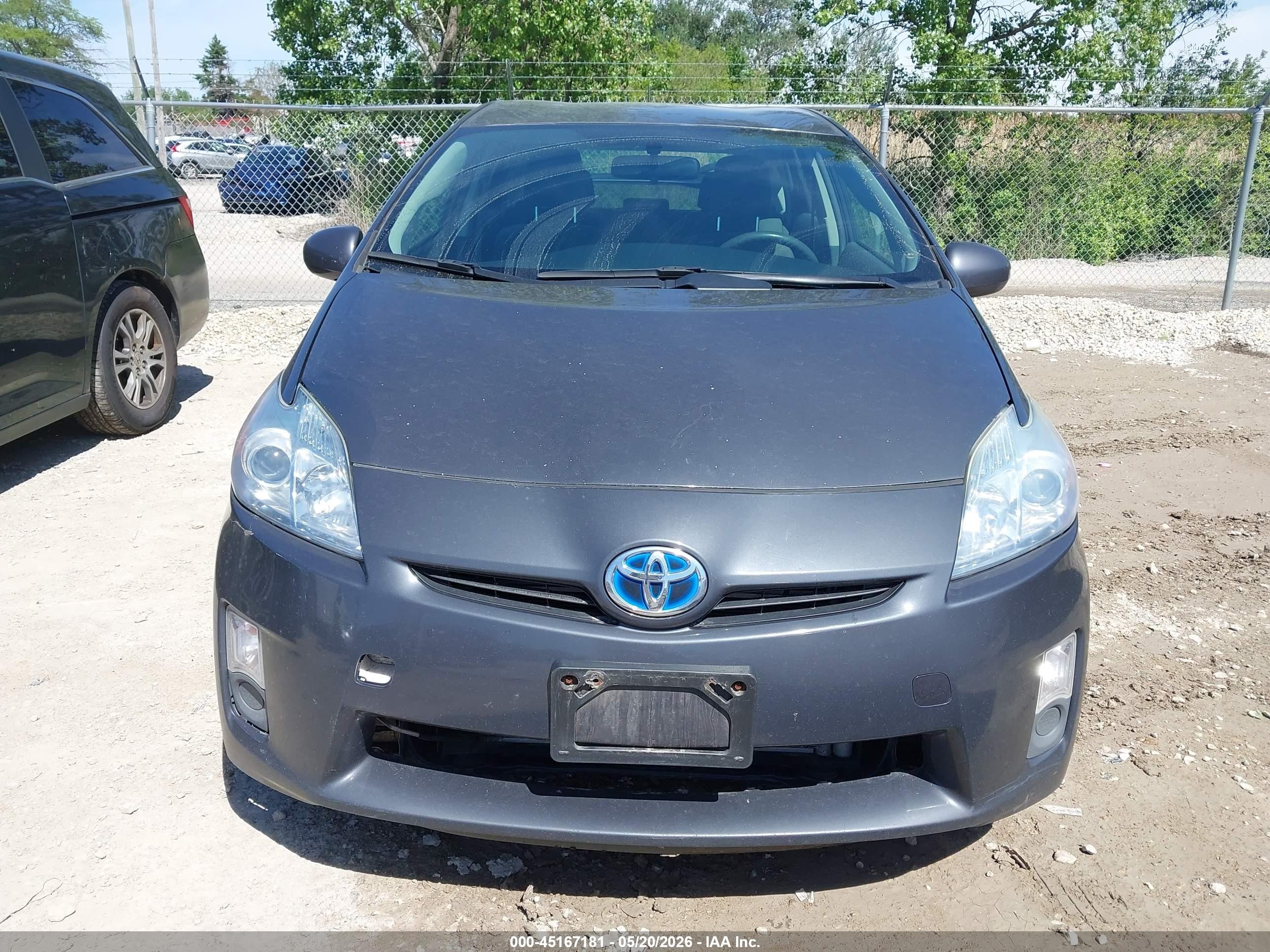 2010 Toyota Prius Ii Blue vin: JTDKN3DU9A0101709