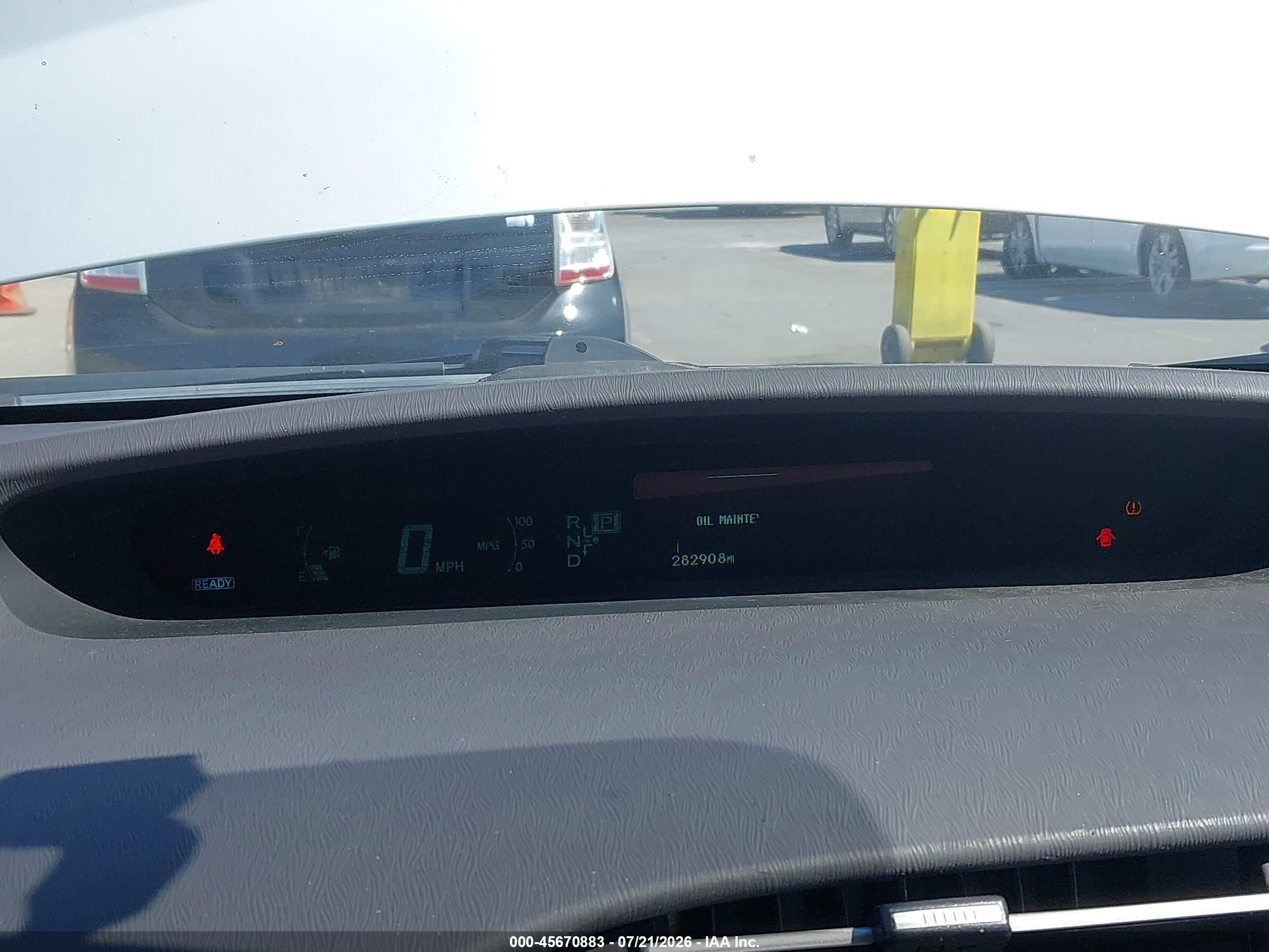 2010 Toyota Prius Ii Silver vin: JTDKN3DU9A0103024