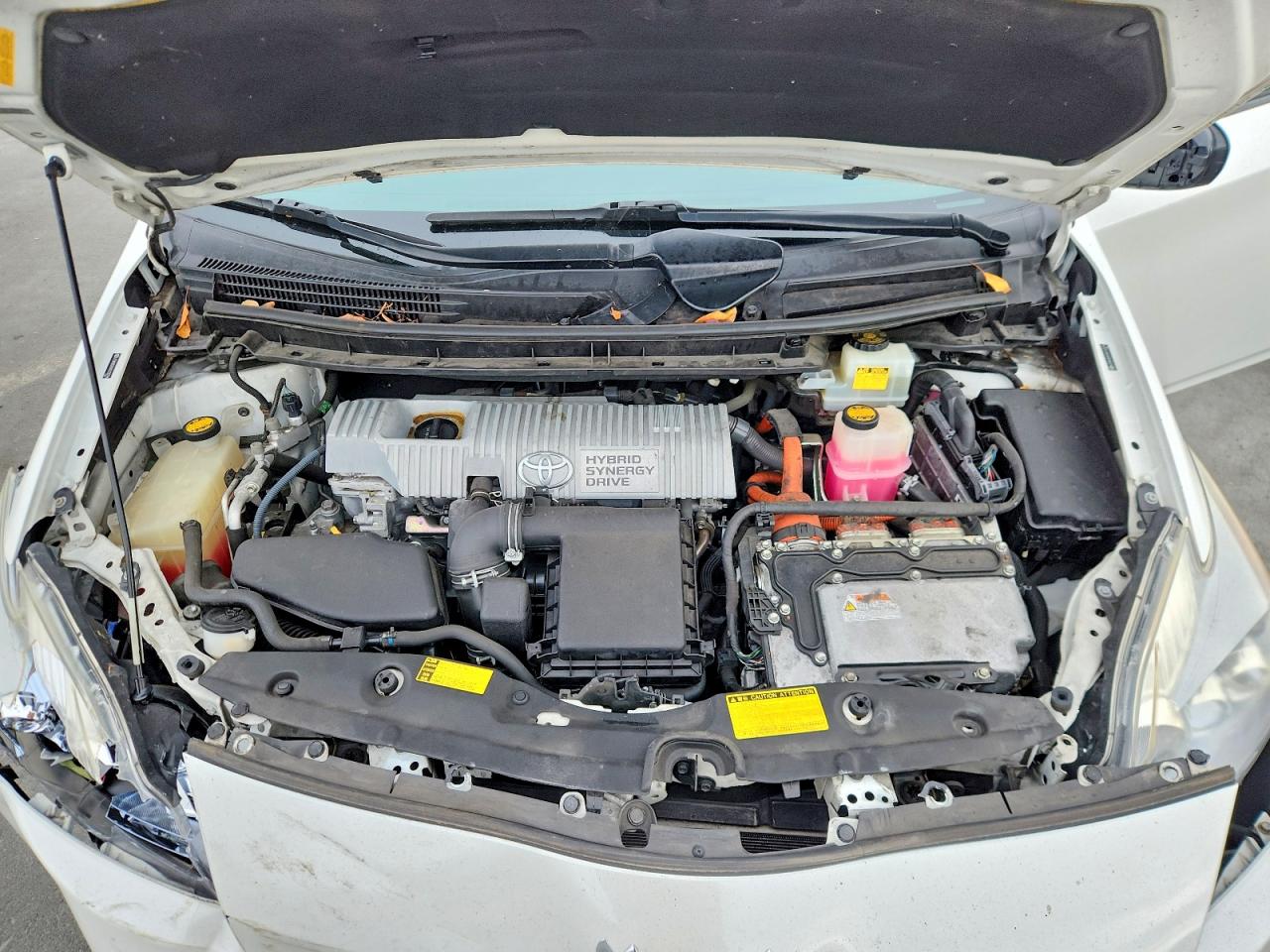 2010 Toyota Prius V Белый vin: JTDKN3DU9A0103296