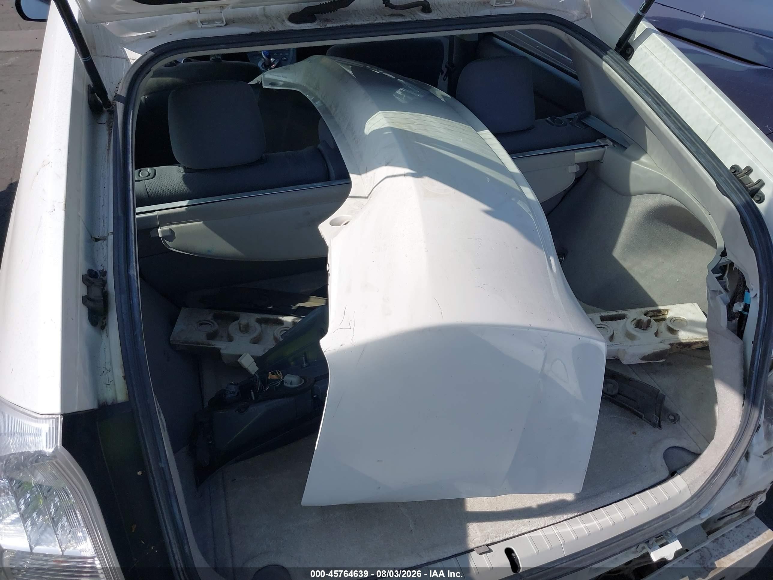 2010 Toyota Prius Ii White vin: JTDKN3DU9A0112502