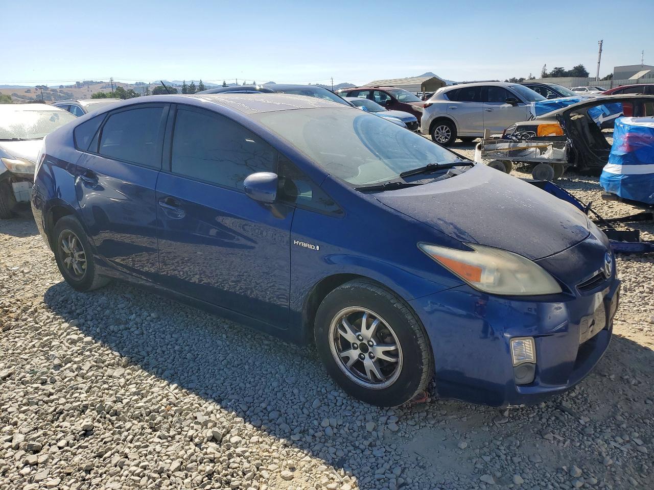 2010 Toyota Prius Ii Blue vin: JTDKN3DU9A0138906