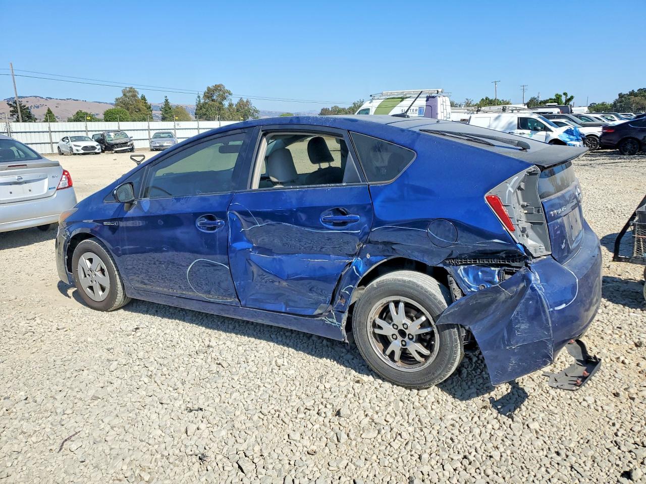 2010 Toyota Prius Ii Blue vin: JTDKN3DU9A0138906