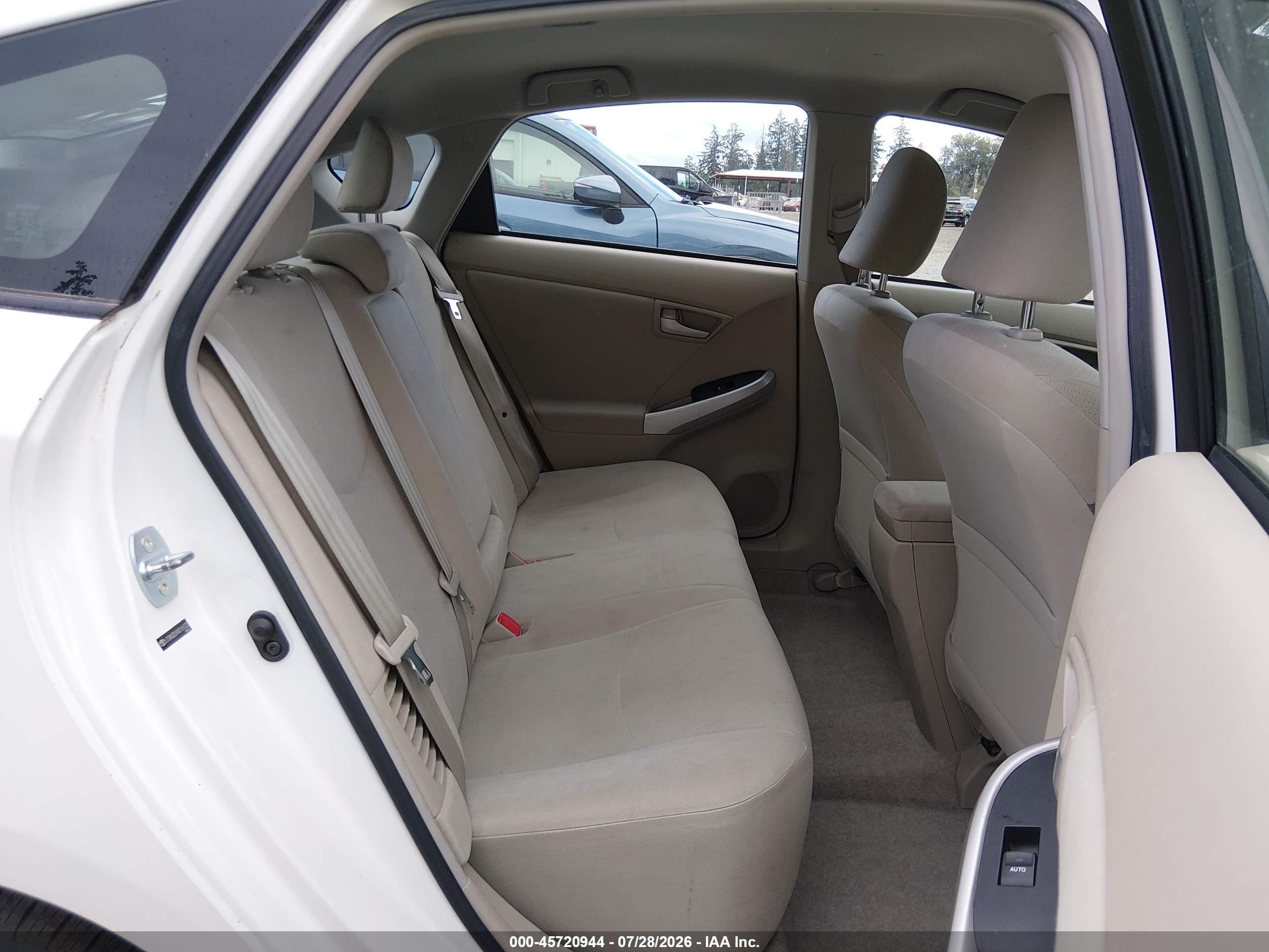 2010 Toyota Prius Ii Белый vin: JTDKN3DU9A0169332