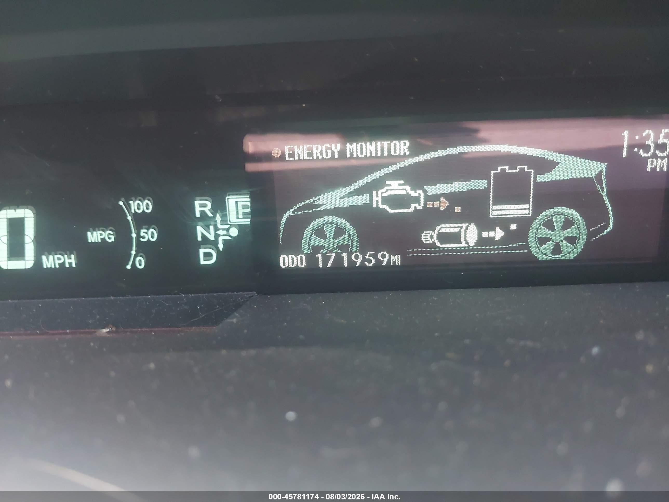 2010 Toyota Prius Iii White vin: JTDKN3DU9A0185207