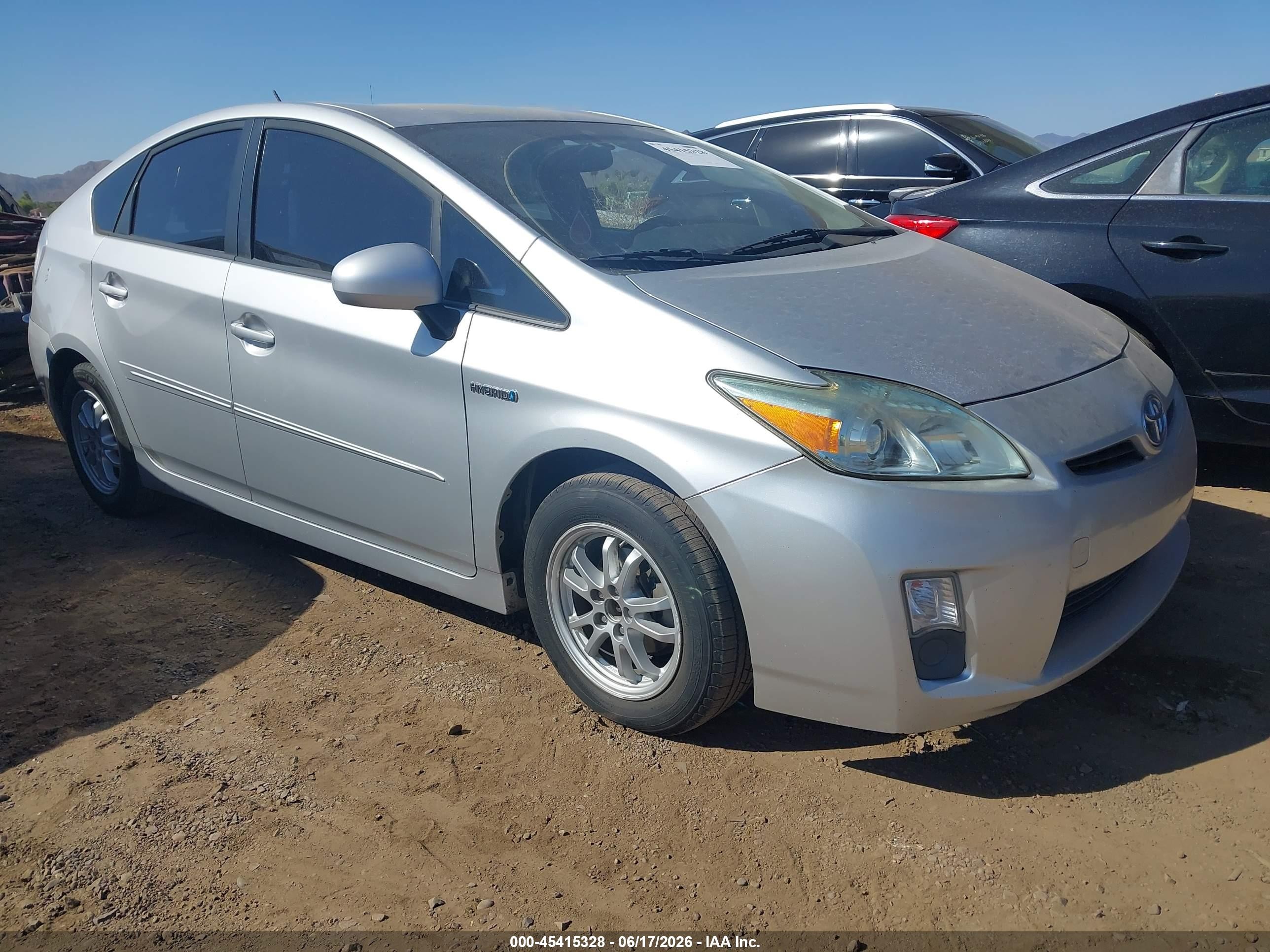 2010 Toyota Prius Iv Silver vin: JTDKN3DU9A0219579