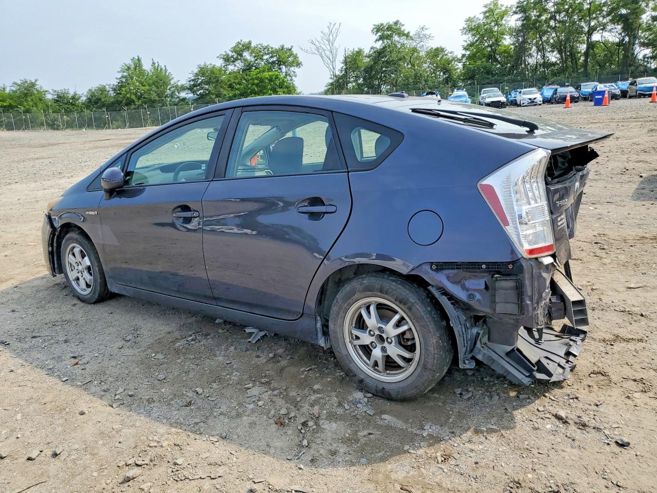2010 Toyota Prius Ii Gray vin: JTDKN3DU9A0241484