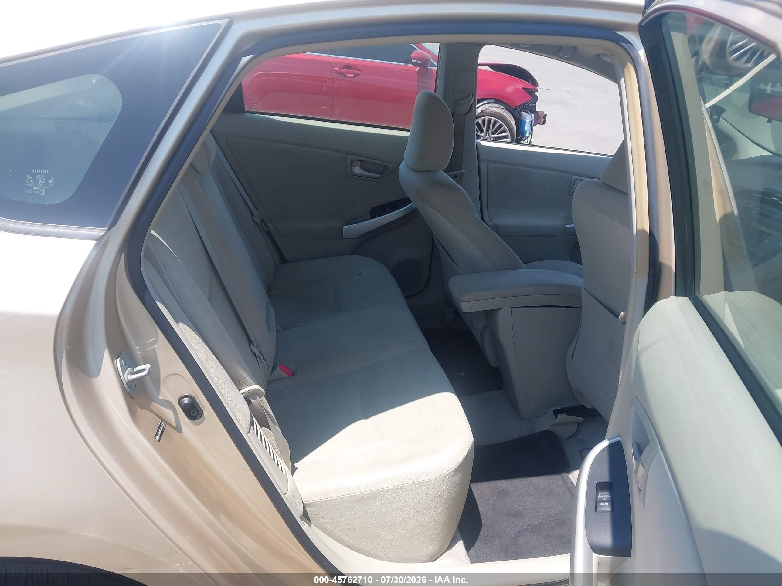 2010 Toyota Prius Ii Beige vin: JTDKN3DU9A1005329