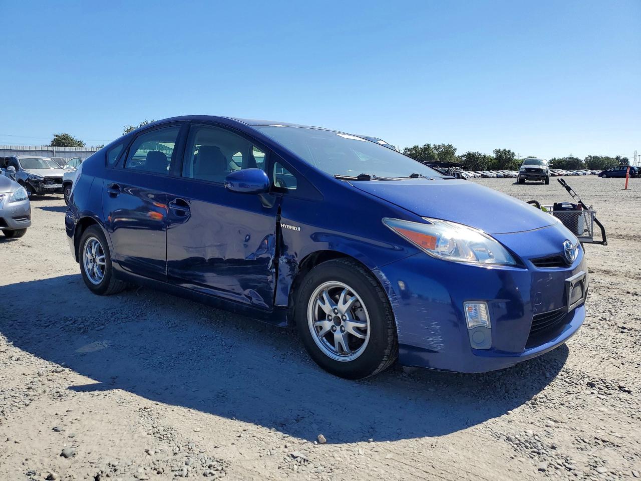 2010 Toyota Prius Ii Blue vin: JTDKN3DU9A1037147