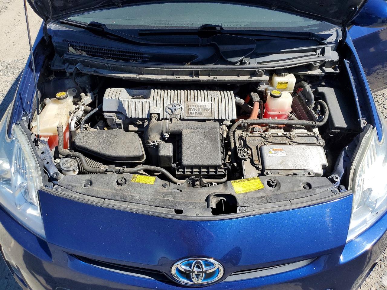 2010 Toyota Prius Ii Blue vin: JTDKN3DU9A1037147