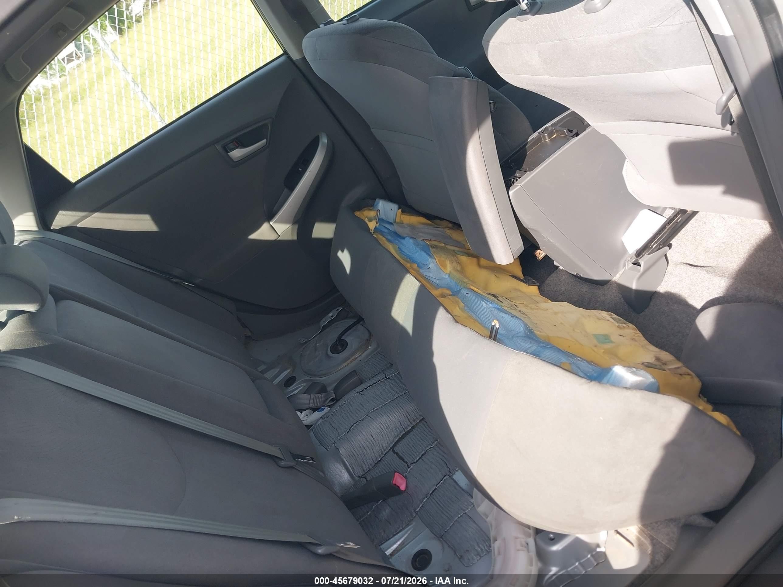 2010 Toyota Prius Ii Silver vin: JTDKN3DU9A1274012