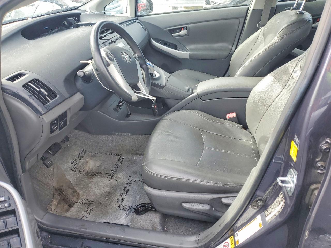 2011 Toyota Prius Three Gray vin: JTDKN3DU9B0248422
