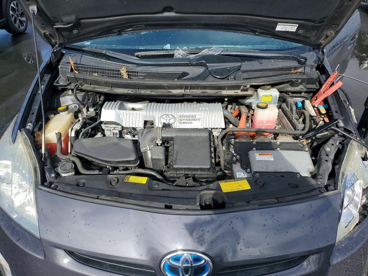 2011 Toyota Prius Three Gray vin: JTDKN3DU9B0248422