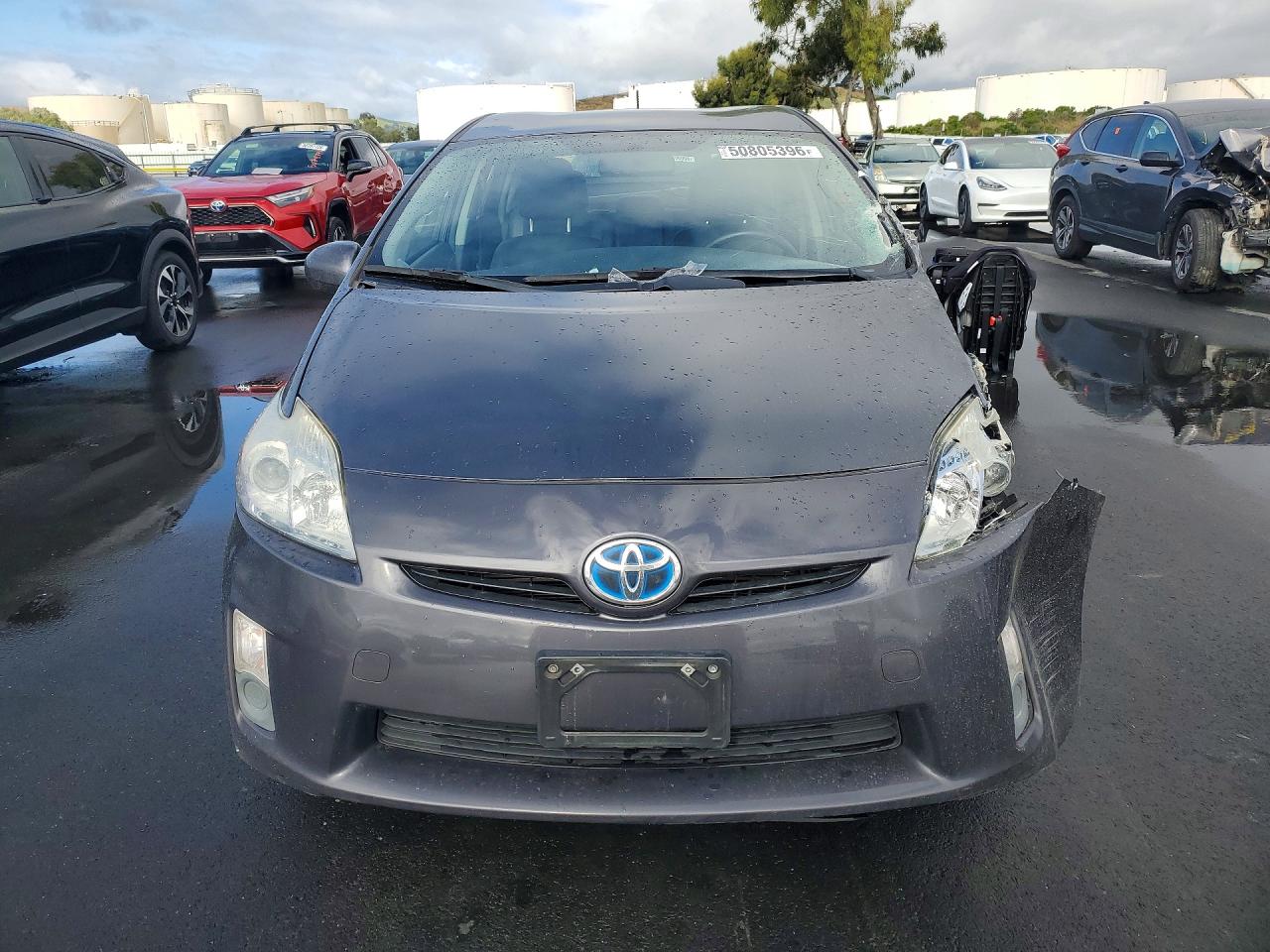 2011 Toyota Prius Three Gray vin: JTDKN3DU9B0248422