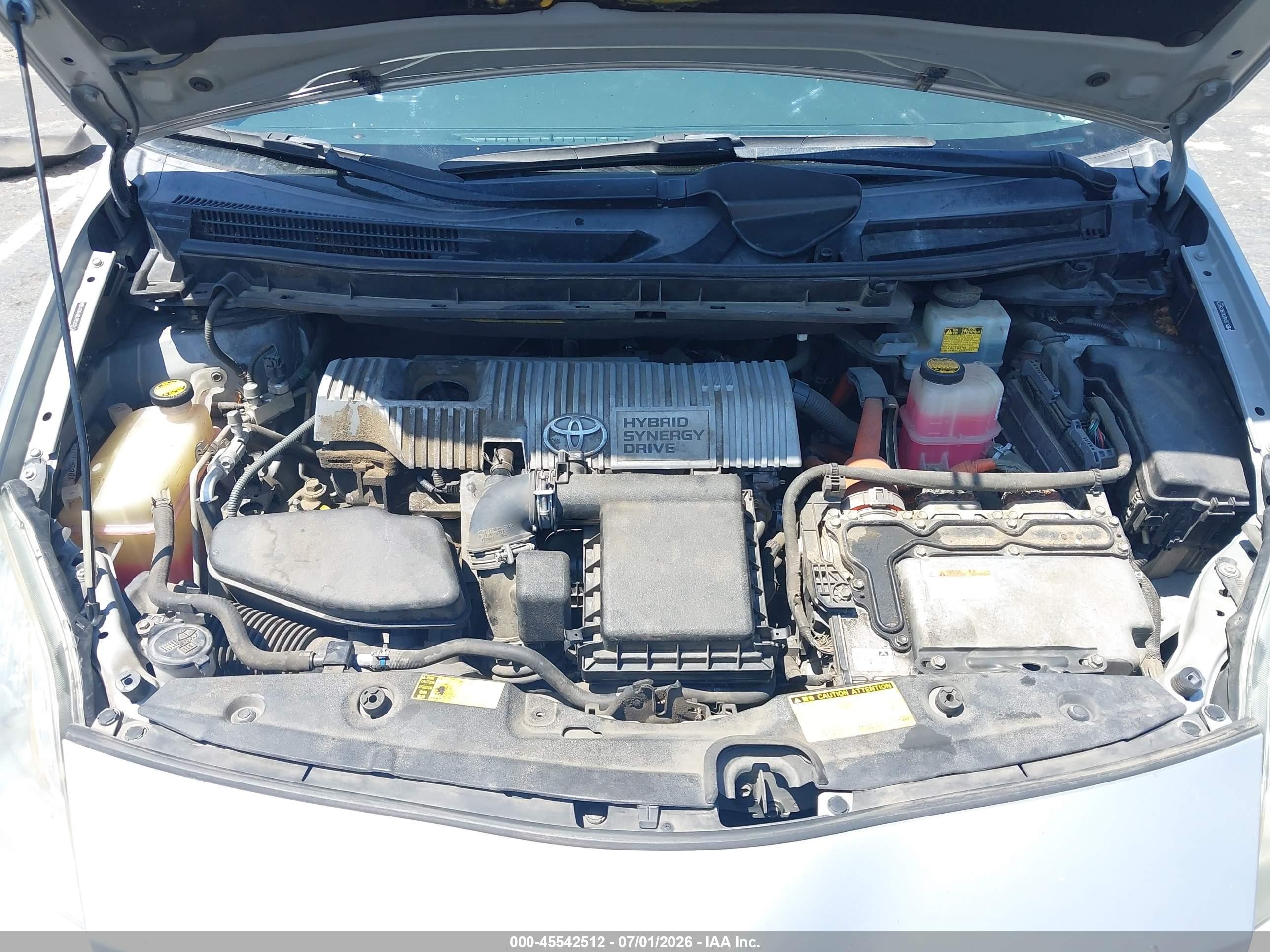 2011 Toyota Prius Two Silver vin: JTDKN3DU9B0250106