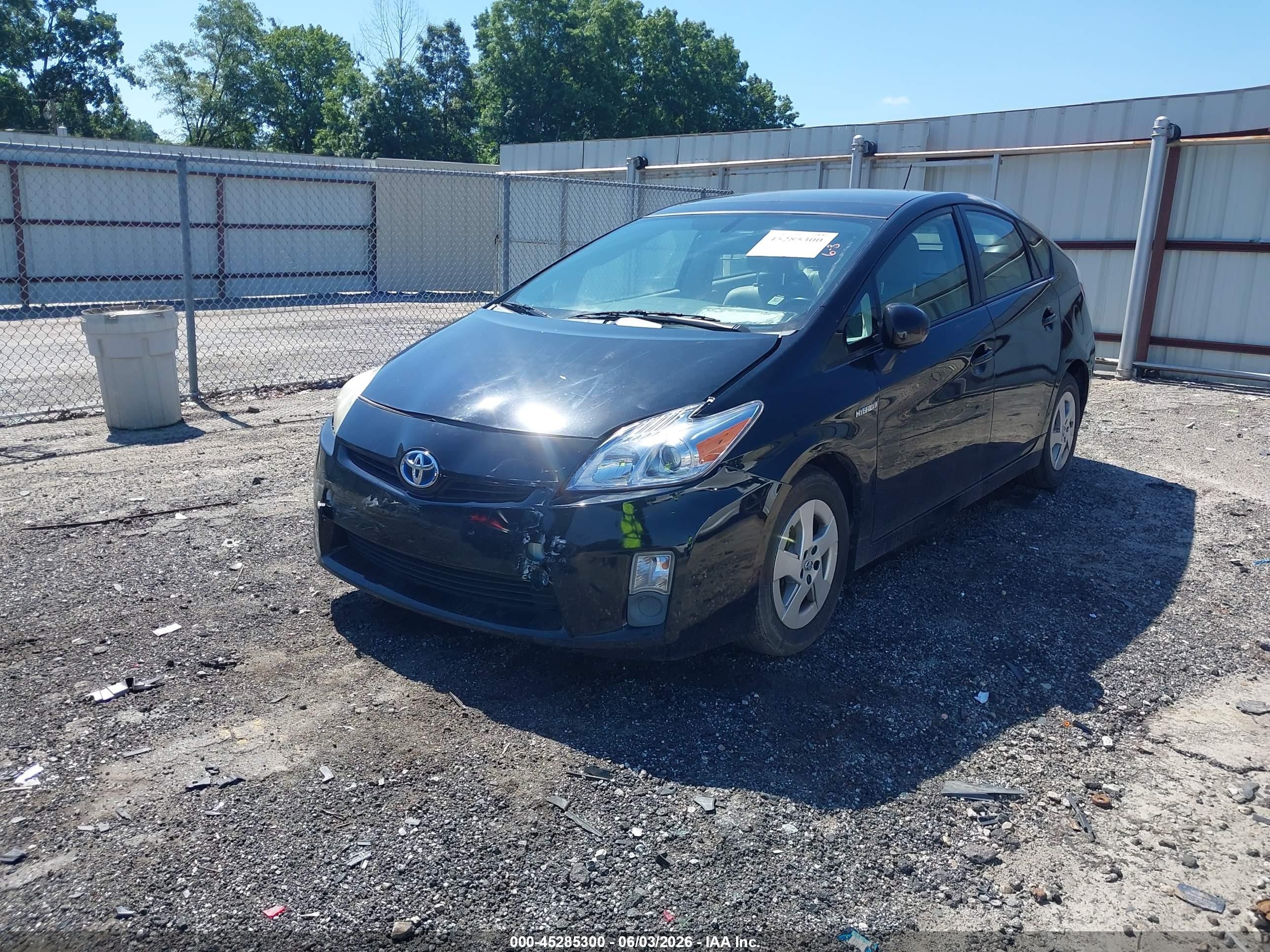 2011 Toyota Prius Four Black vin: JTDKN3DU9B0251109