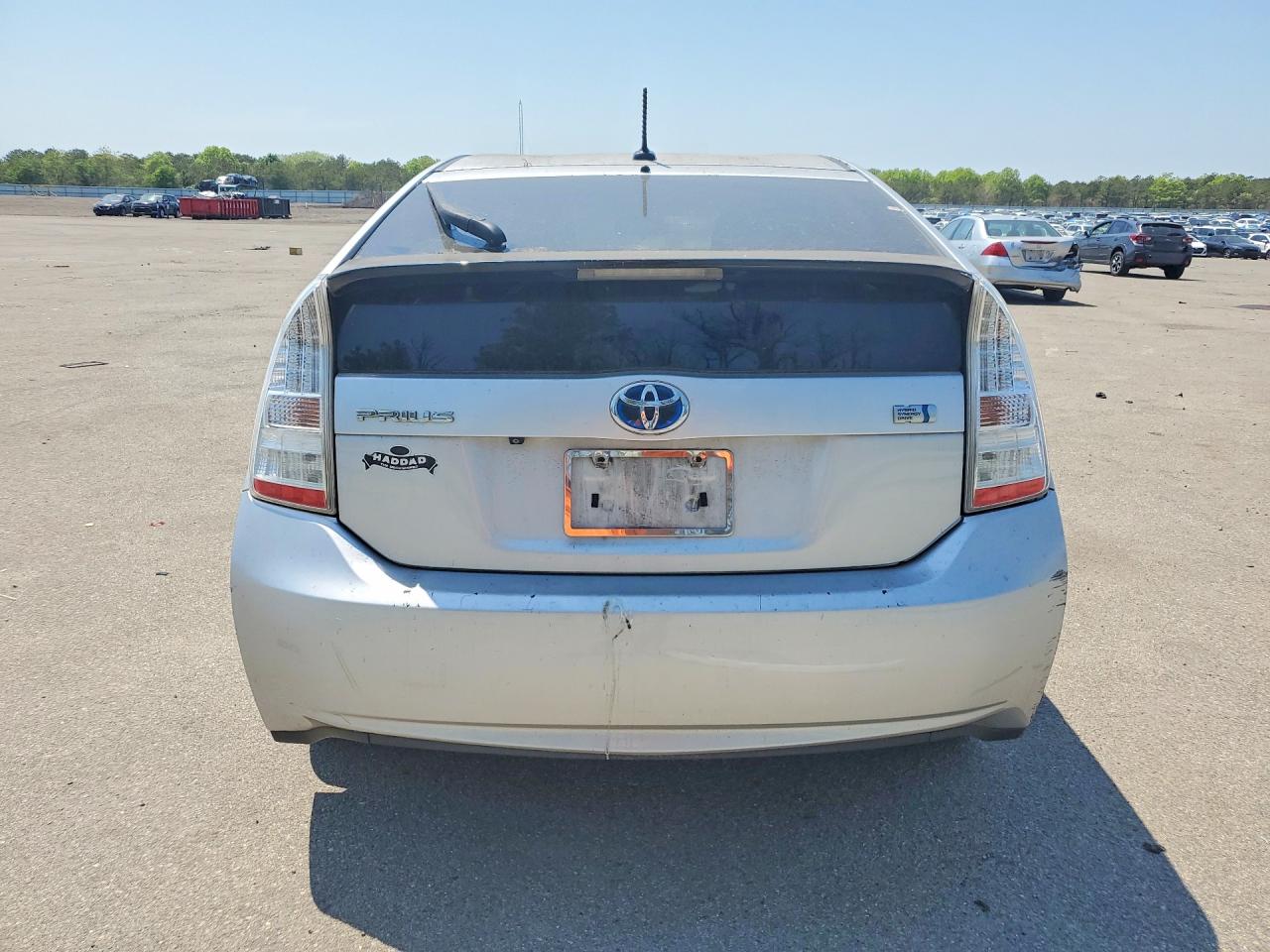 2011 Toyota Prius Three Silver vin: JTDKN3DU9B0255029