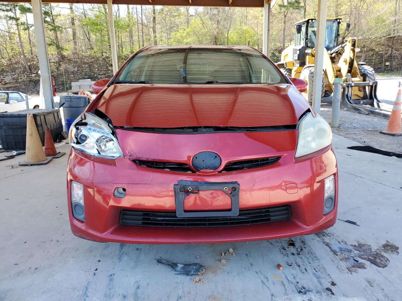 2011 Toyota Prius Red vin: JTDKN3DU9B0258738