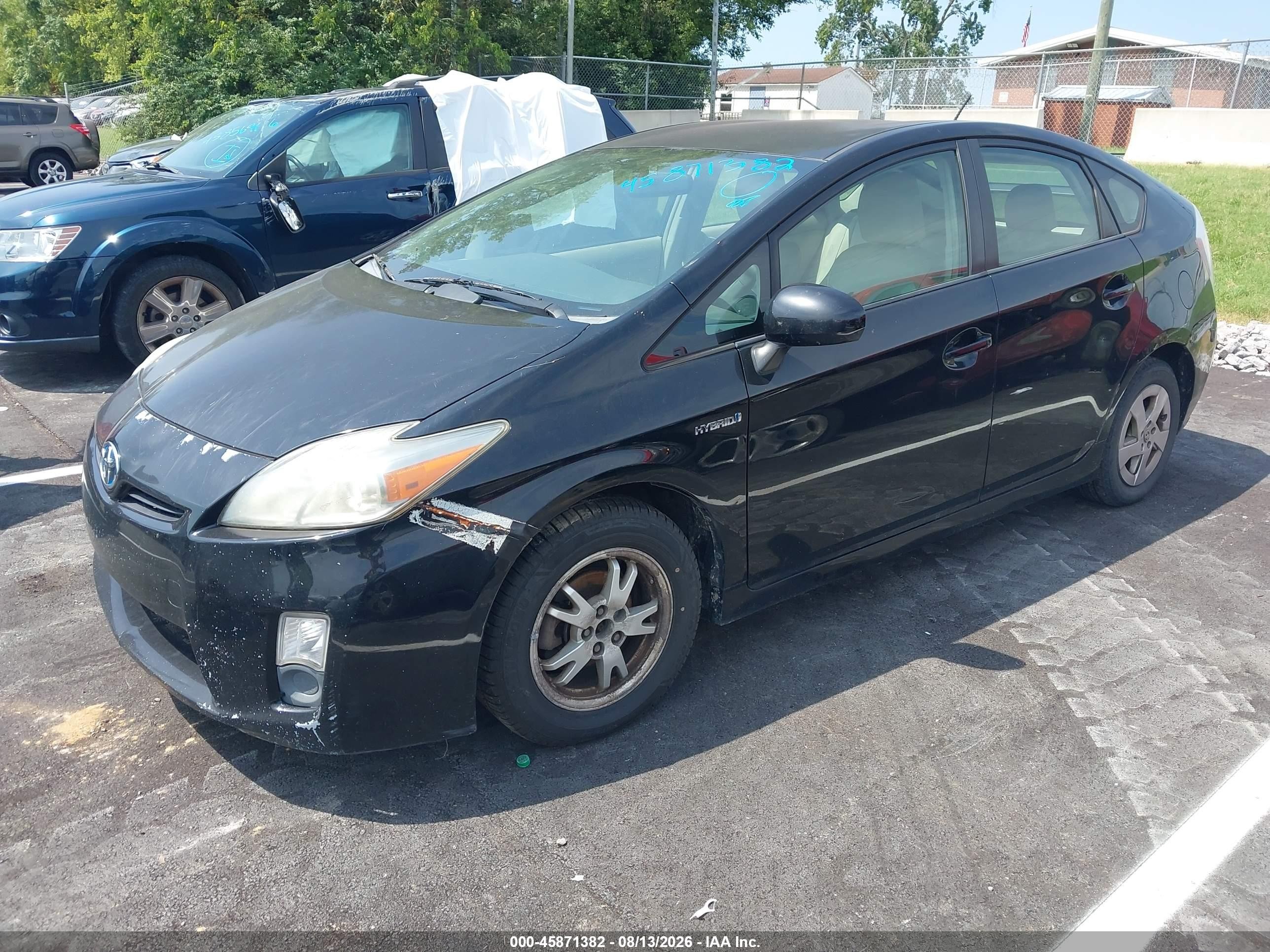 2011 Toyota Prius Three Black vin: JTDKN3DU9B0262174