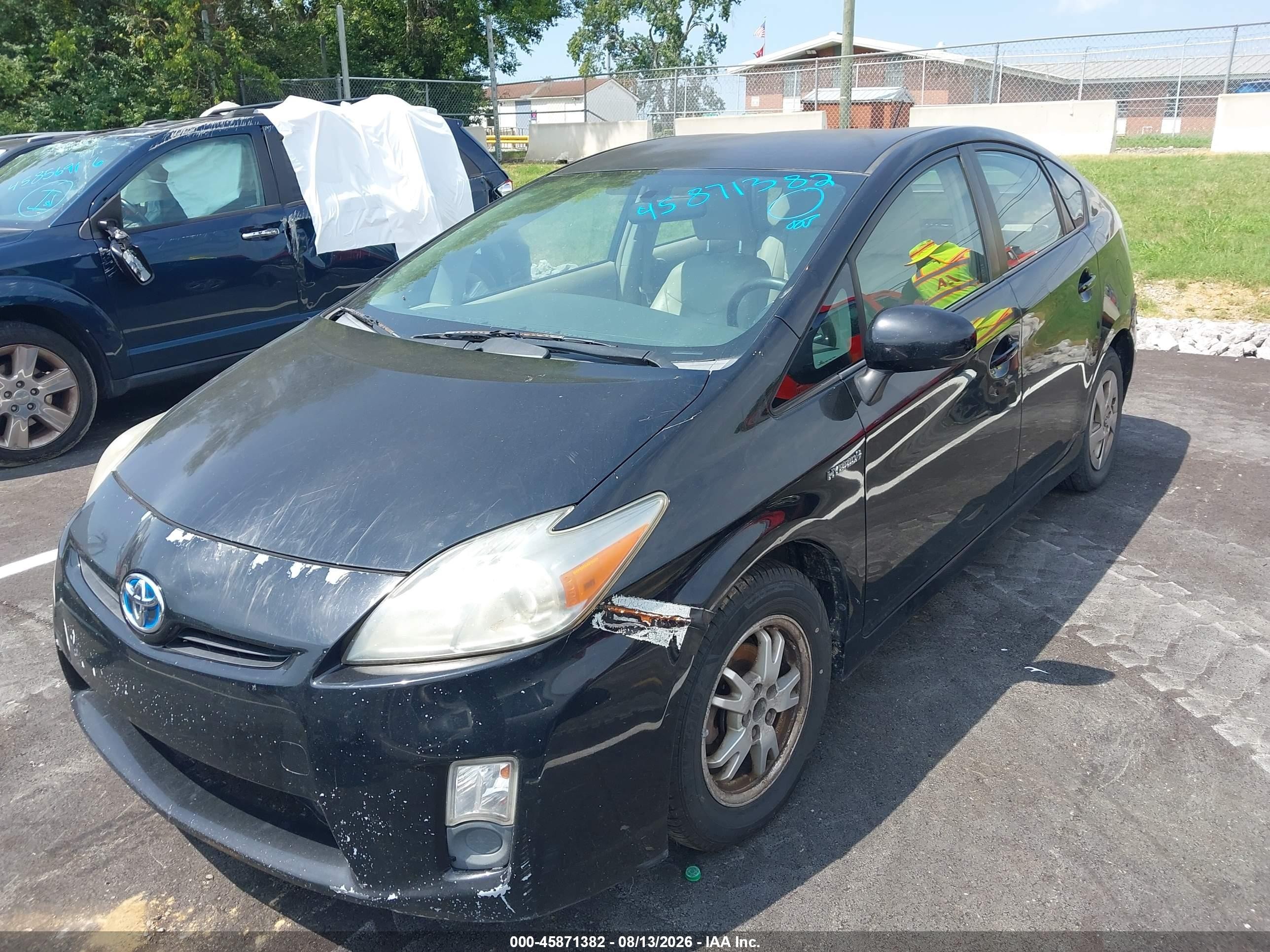 2011 Toyota Prius Three Black vin: JTDKN3DU9B0262174