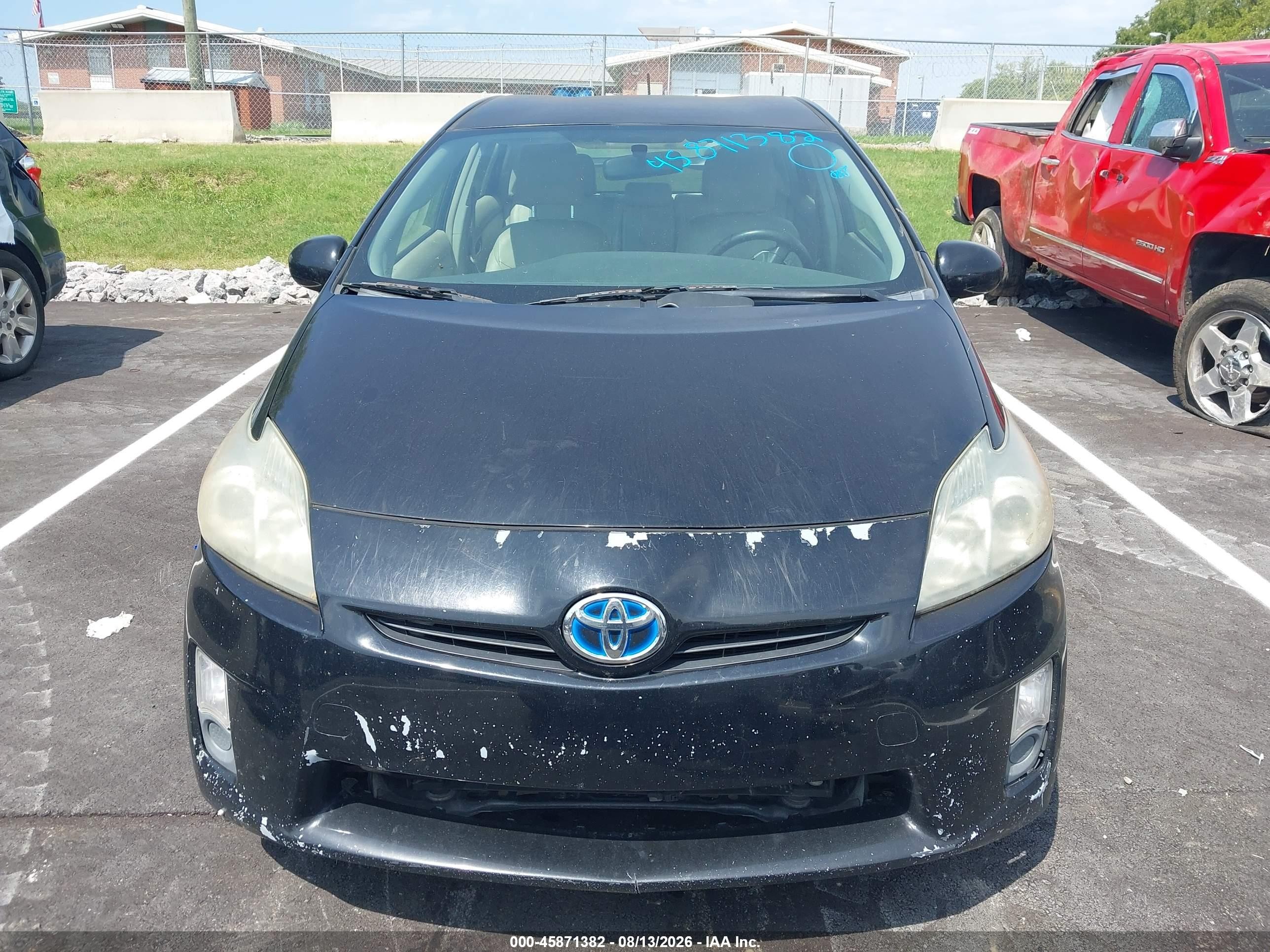 2011 Toyota Prius Three Black vin: JTDKN3DU9B0262174