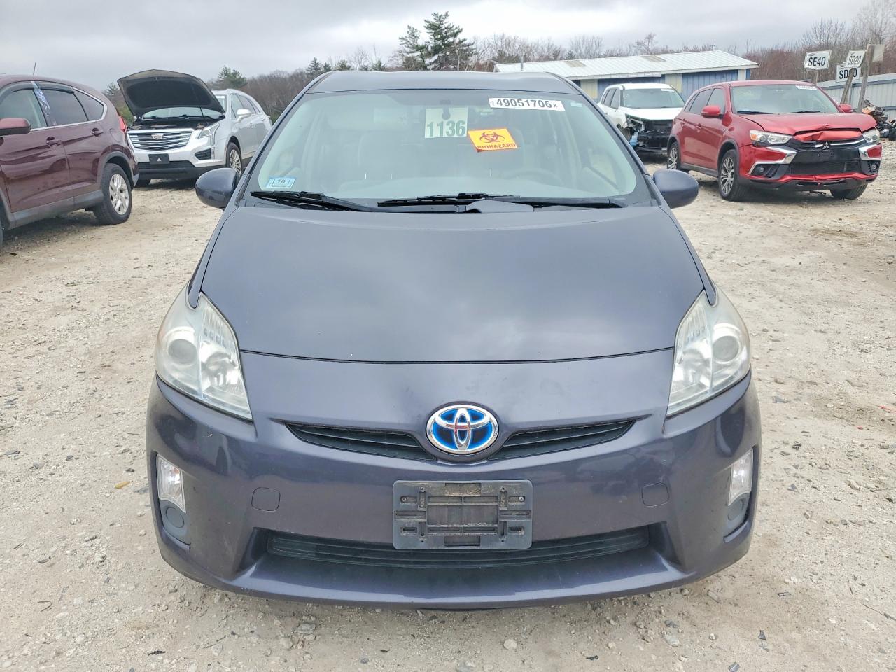 2011 Toyota Prius Two Blue vin: JTDKN3DU9B0263860
