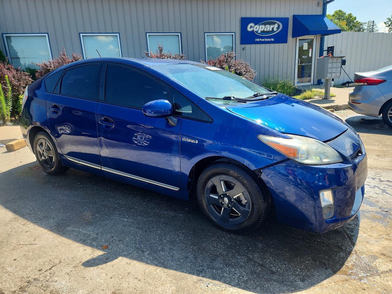 2011 Toyota Prius Four Blue vin: JTDKN3DU9B0321207