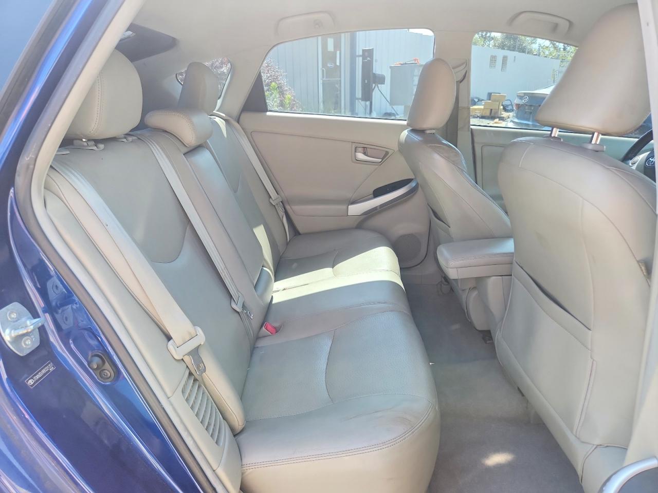 2011 Toyota Prius Four Blue vin: JTDKN3DU9B0321207