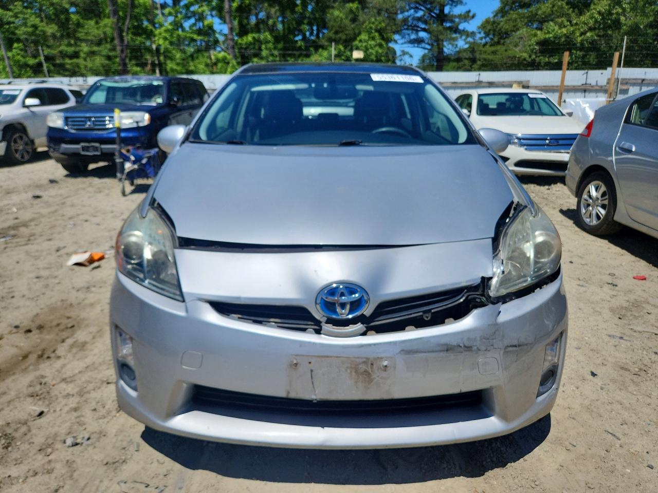2011 Toyota Prius Four Silver vin: JTDKN3DU9B0322552