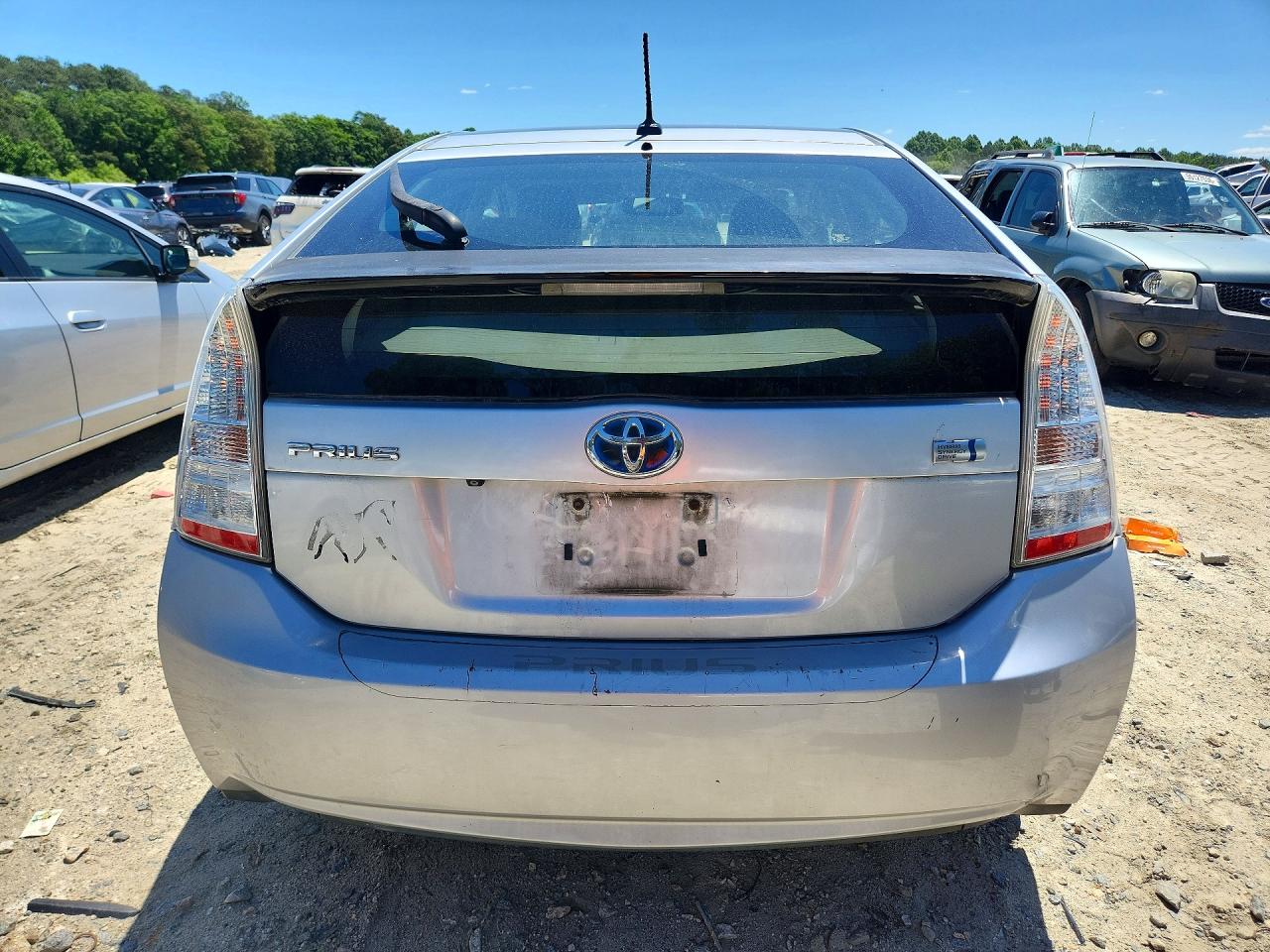 2011 Toyota Prius Four Silver vin: JTDKN3DU9B0322552