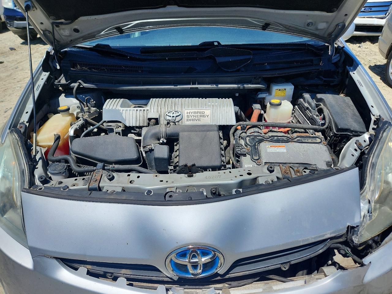 2011 Toyota Prius Four Silver vin: JTDKN3DU9B0322552