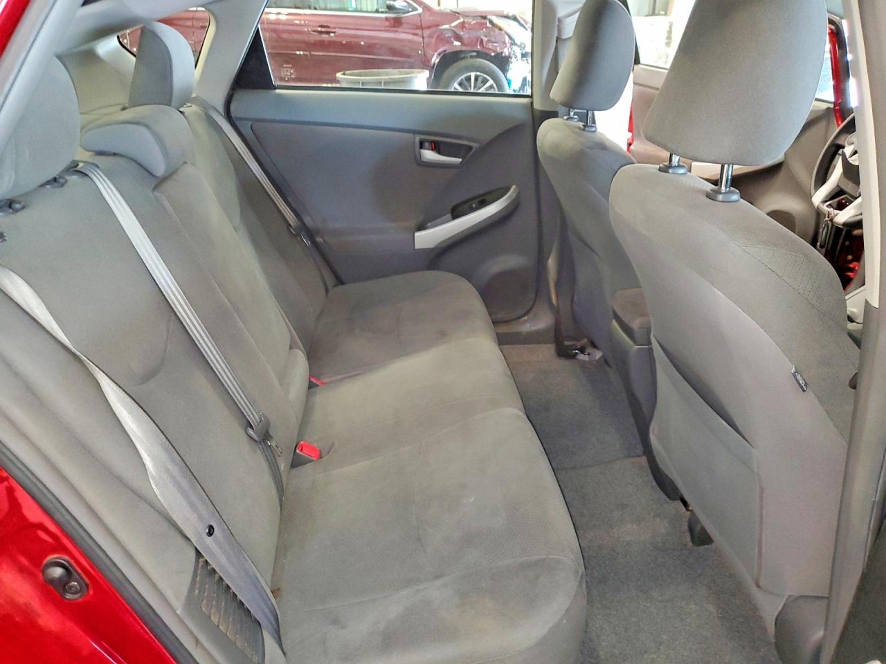 2011 Toyota Prius Two Красный vin: JTDKN3DU9B1361538