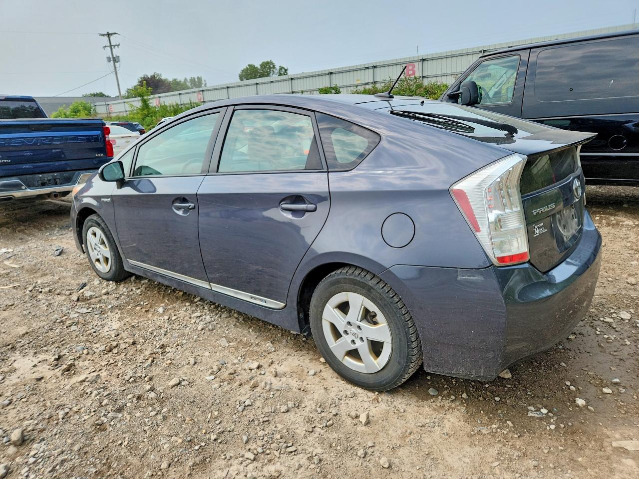 2011 Toyota Prius Two Gray vin: JTDKN3DU9B1384303