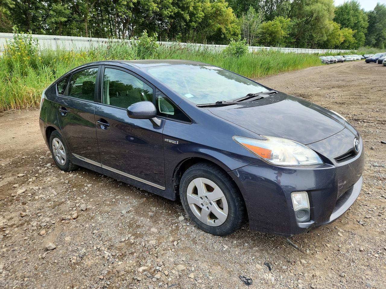 2011 Toyota Prius Two Gray vin: JTDKN3DU9B1384303