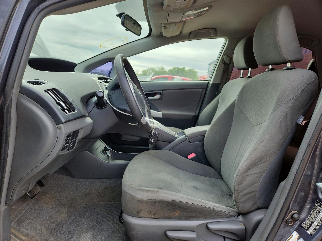 2011 Toyota Prius Two Gray vin: JTDKN3DU9B1384852