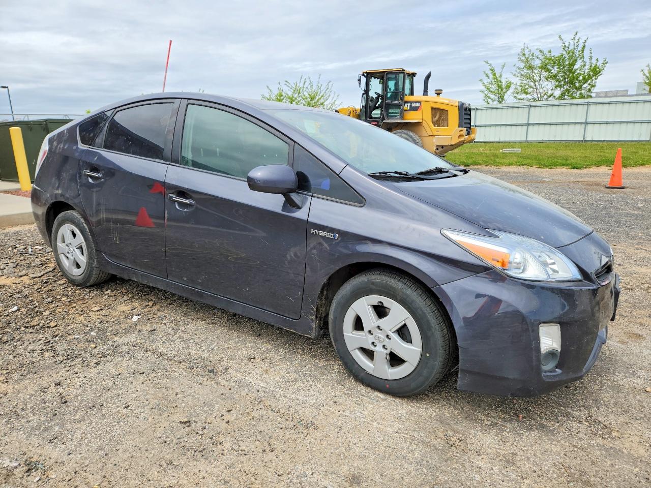 2011 Toyota Prius Two Gray vin: JTDKN3DU9B1384852