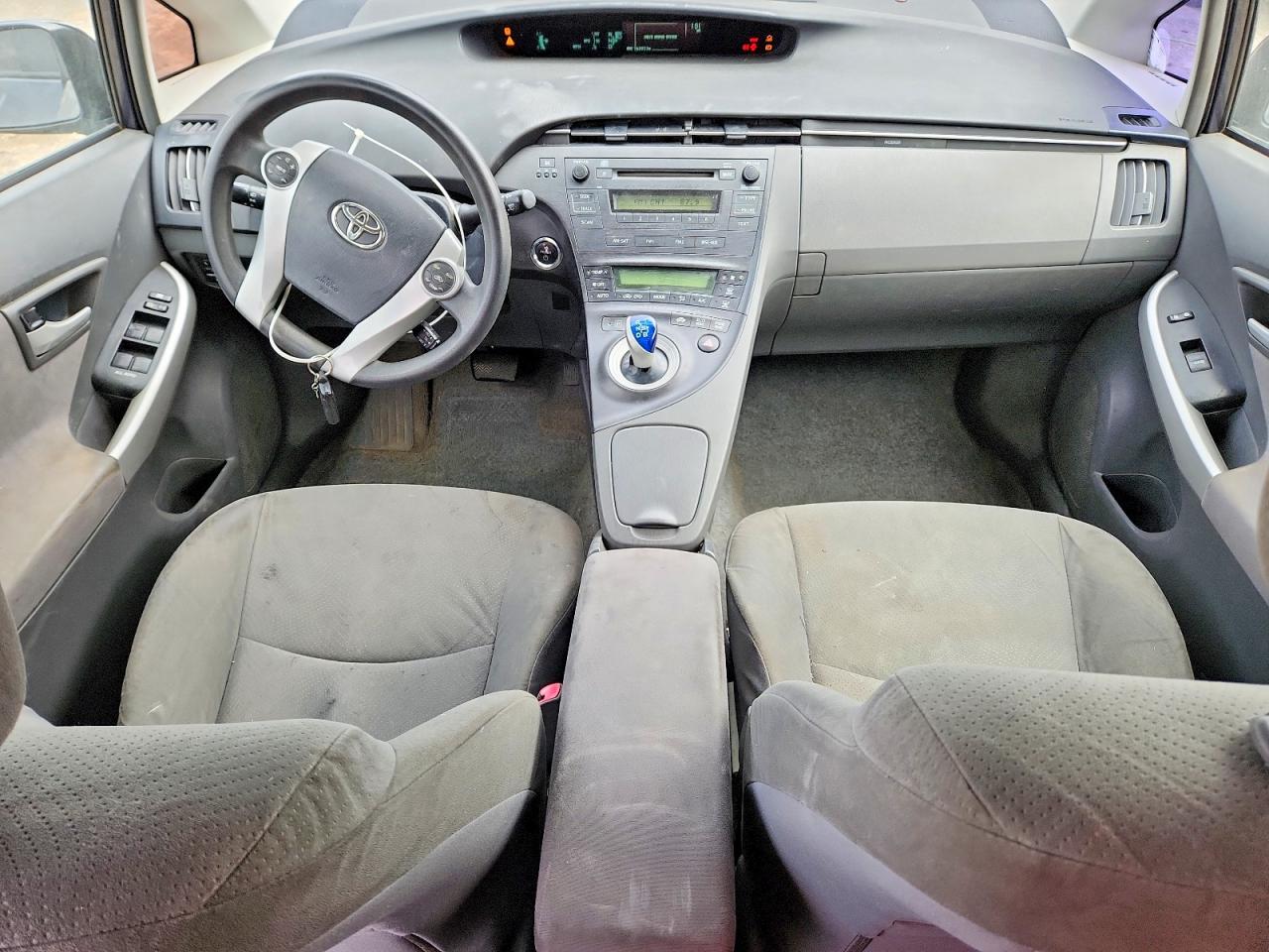 2011 Toyota Prius Two Gray vin: JTDKN3DU9B1384852