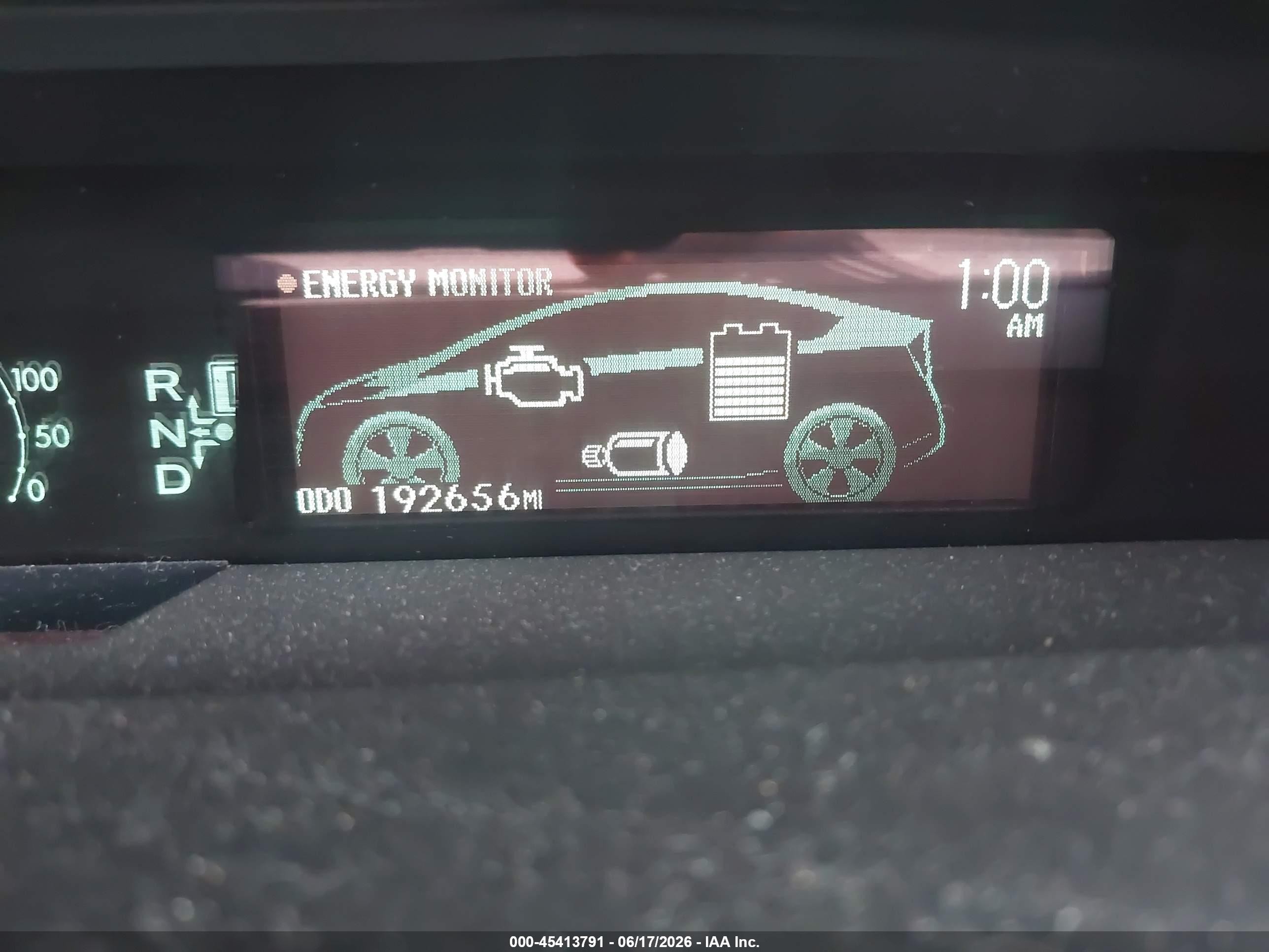 2011 Toyota Prius Two Red vin: JTDKN3DU9B1473319