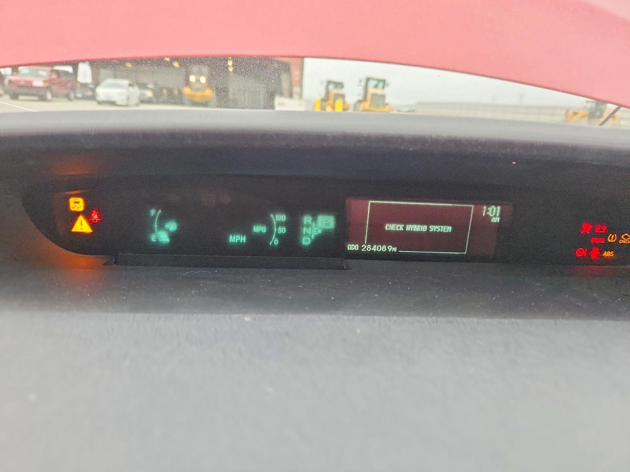 2011 Toyota Prius Two Red vin: JTDKN3DU9B1475281