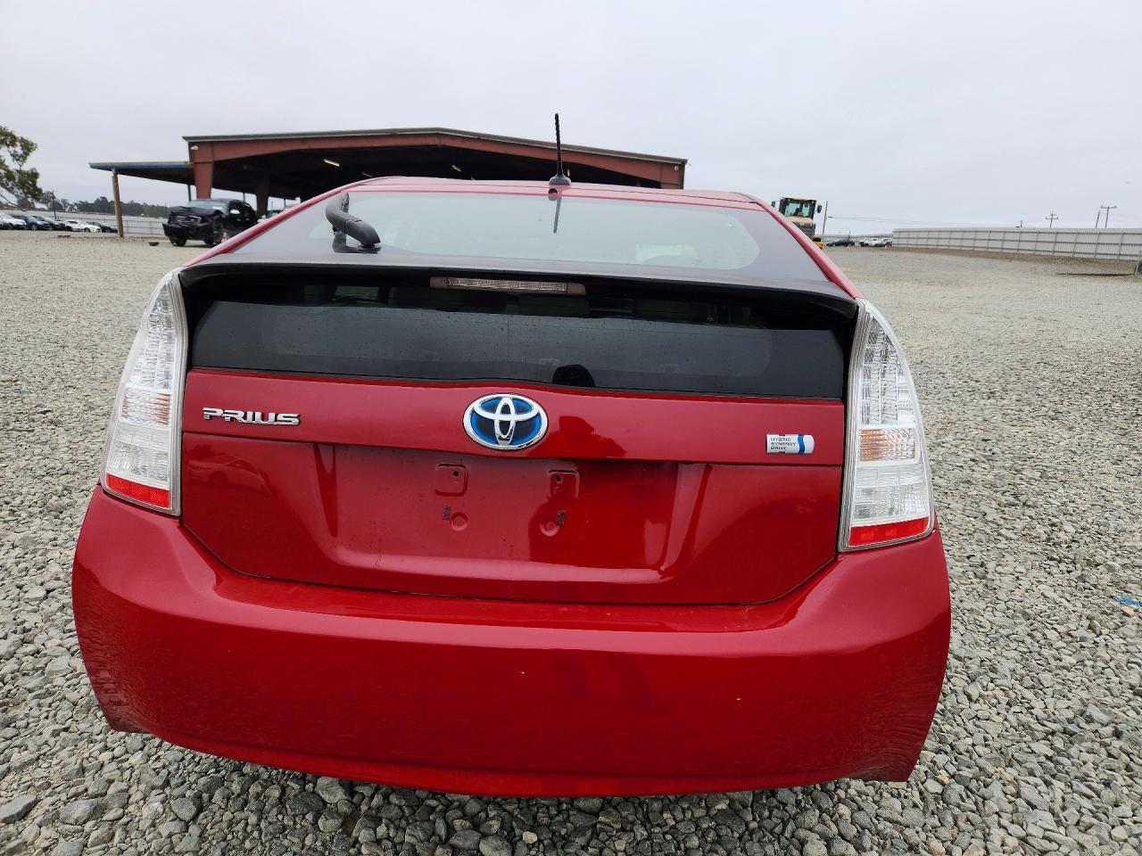 2011 Toyota Prius Two Red vin: JTDKN3DU9B1475281
