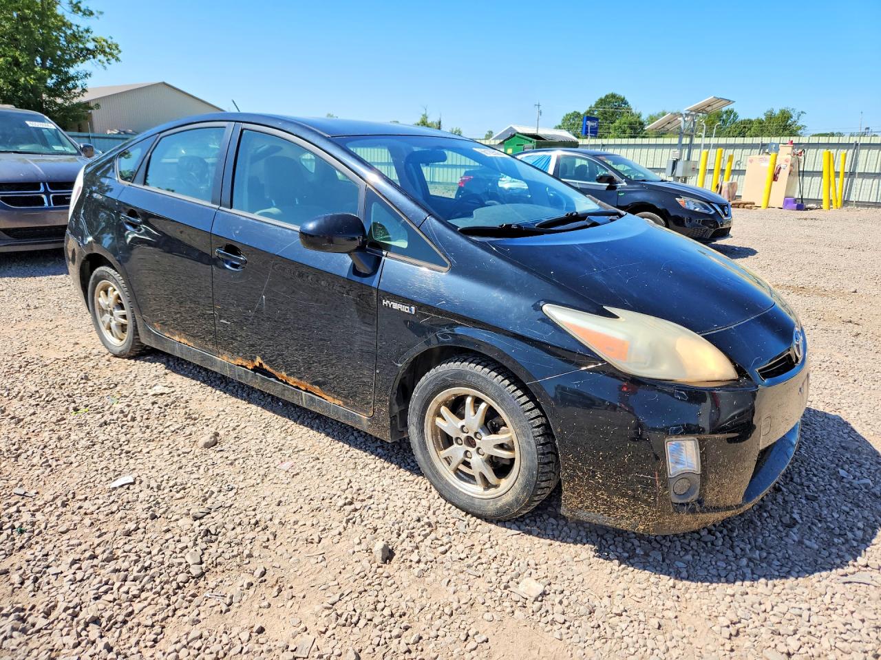 2011 Toyota Prius Black vin: JTDKN3DU9B1477029