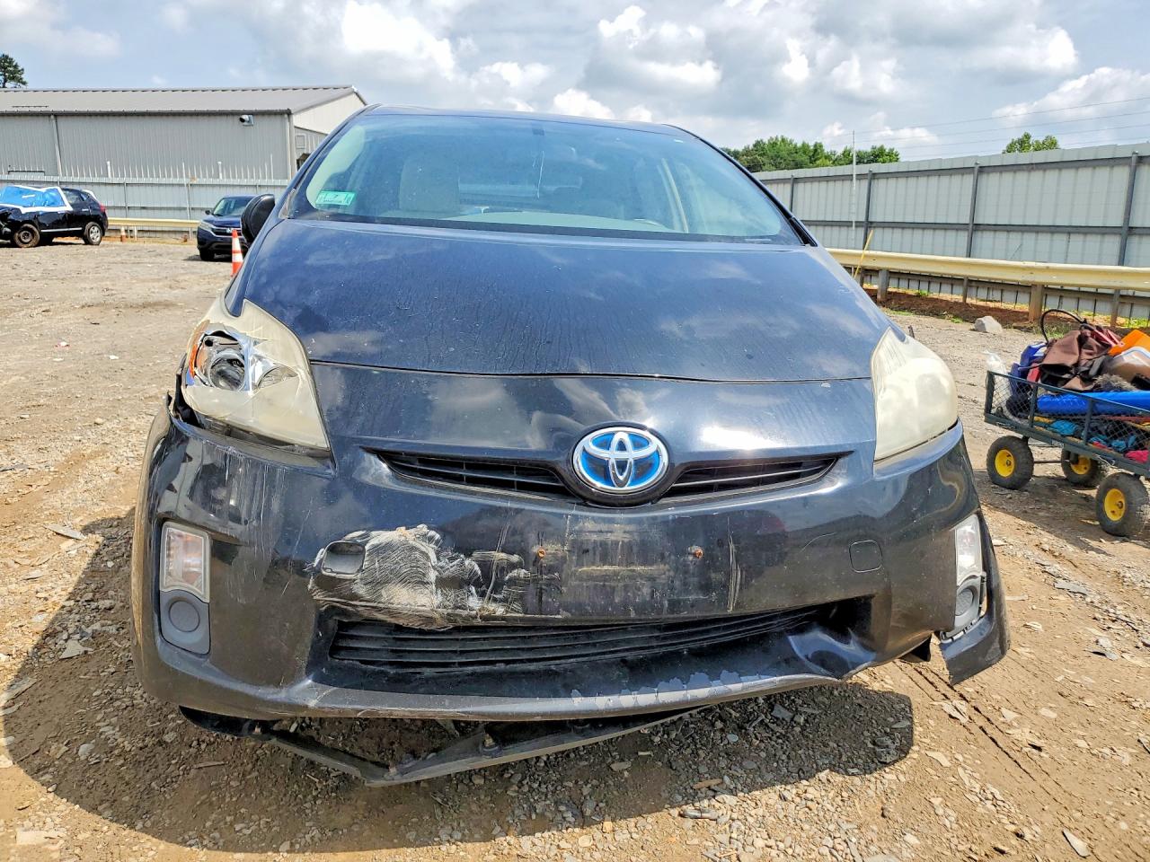 2011 Toyota Prius Three Black vin: JTDKN3DU9B5272352