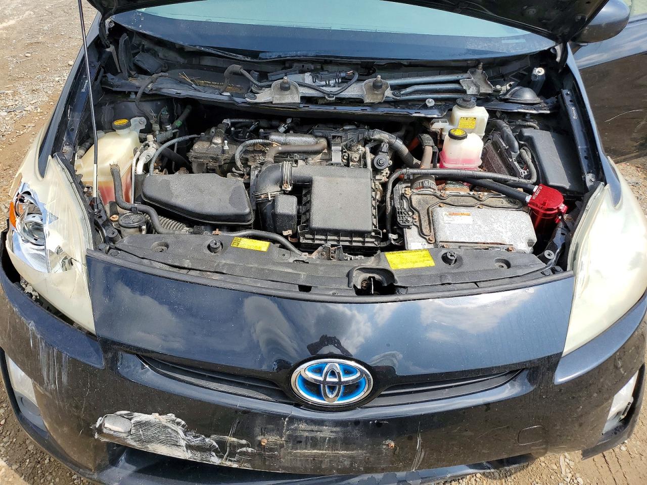 2011 Toyota Prius Three Black vin: JTDKN3DU9B5272352