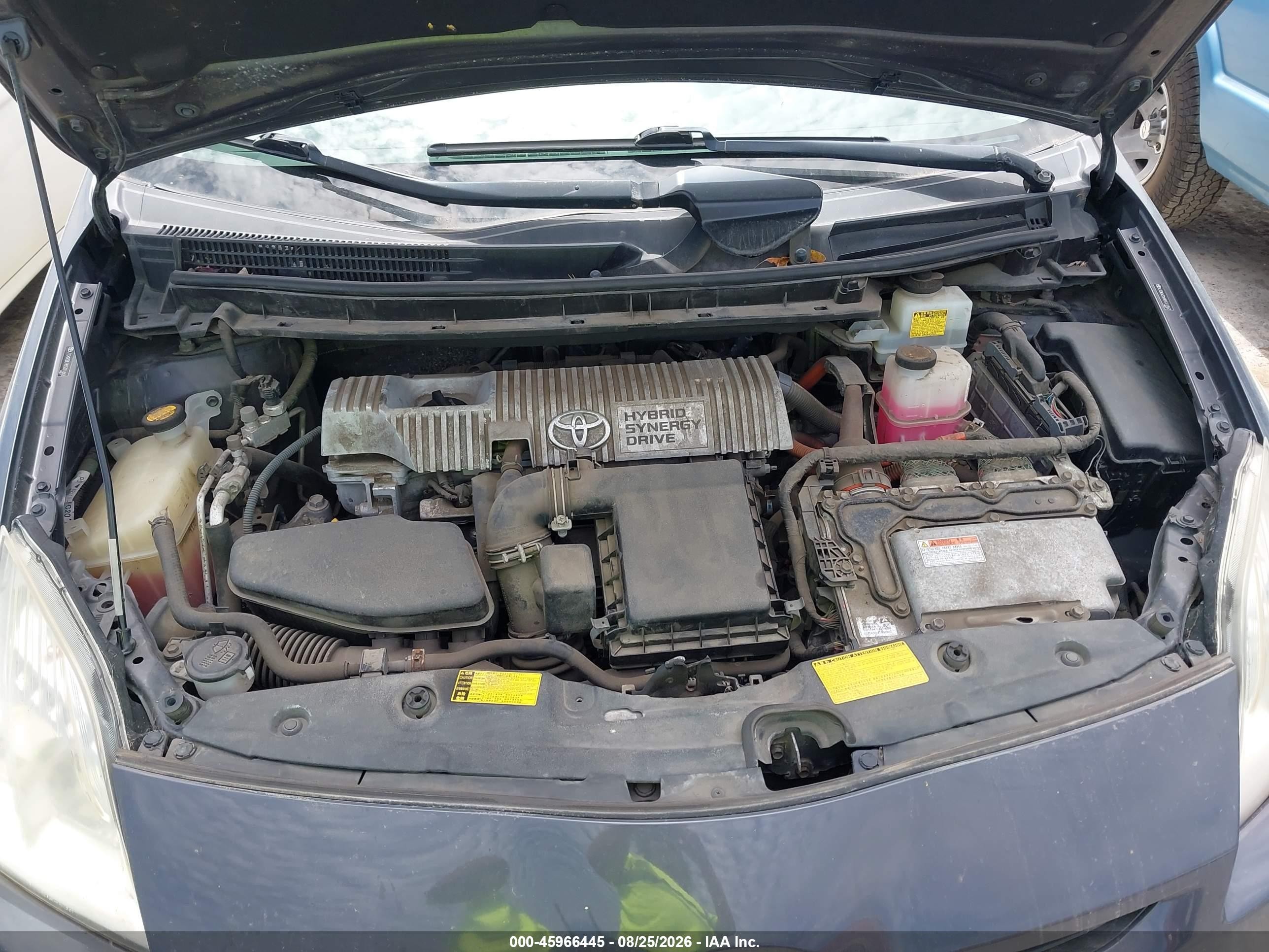 2011 Toyota Prius Two Серый vin: JTDKN3DU9B5311862