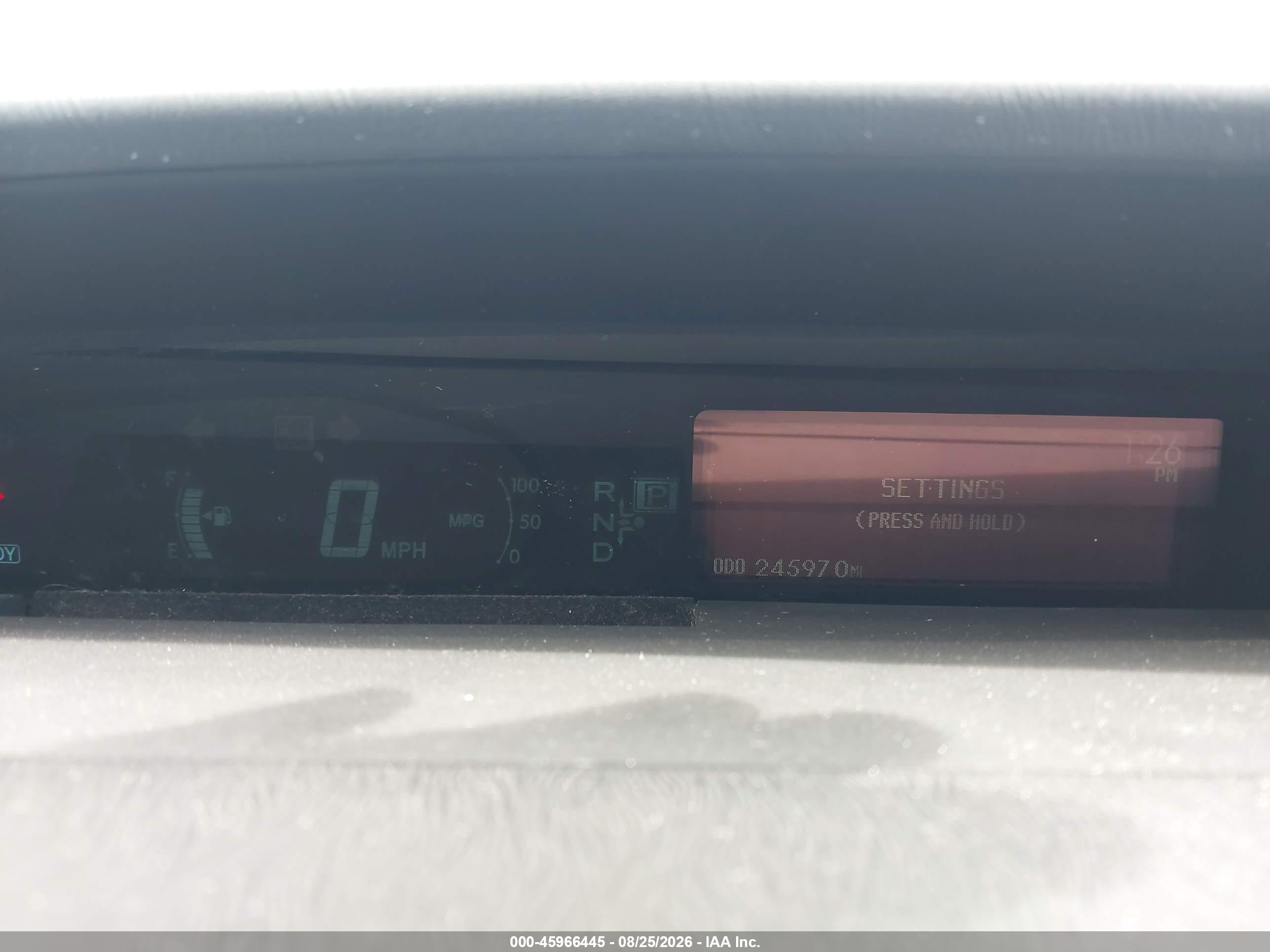2011 Toyota Prius Two Серый vin: JTDKN3DU9B5311862