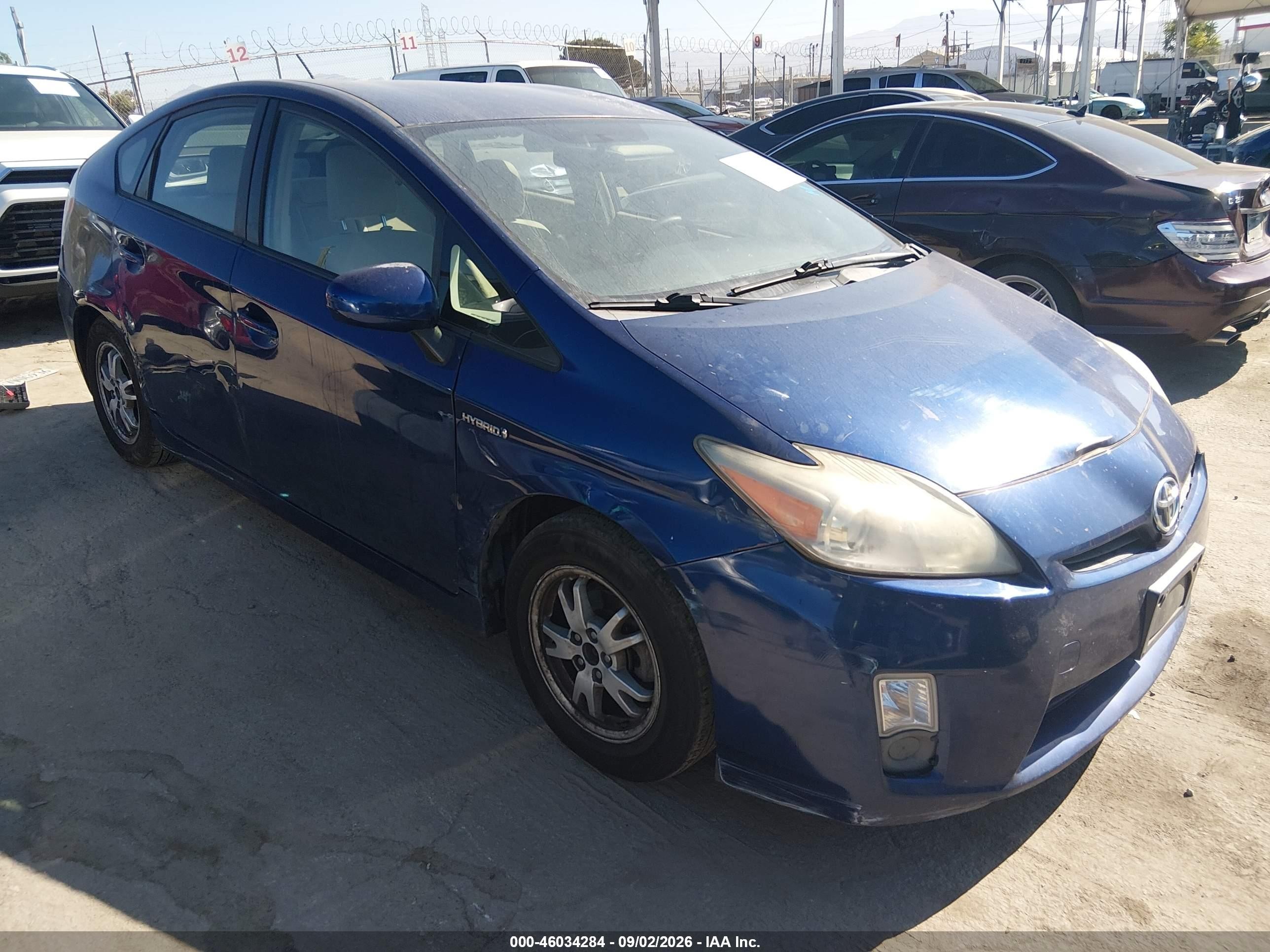 2011 Toyota Prius Three Blue vin: JTDKN3DU9B5334820