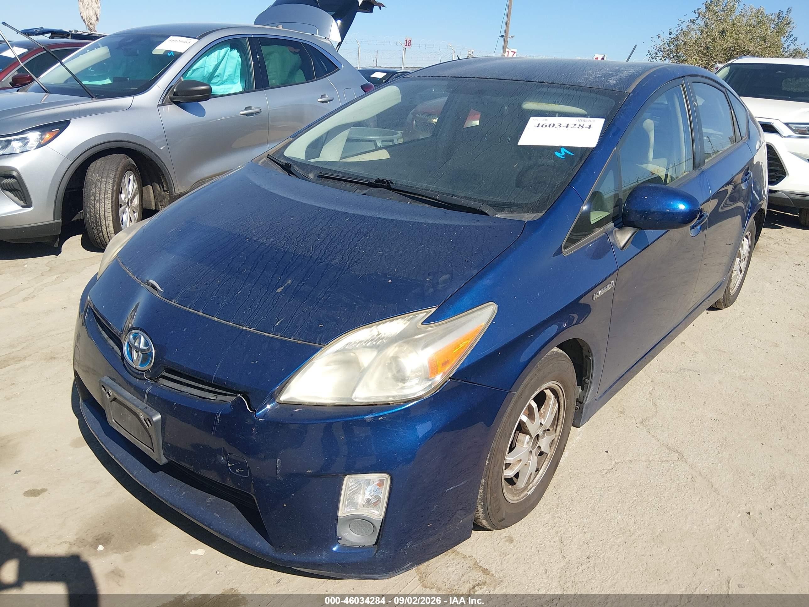 2011 Toyota Prius Three Blue vin: JTDKN3DU9B5334820