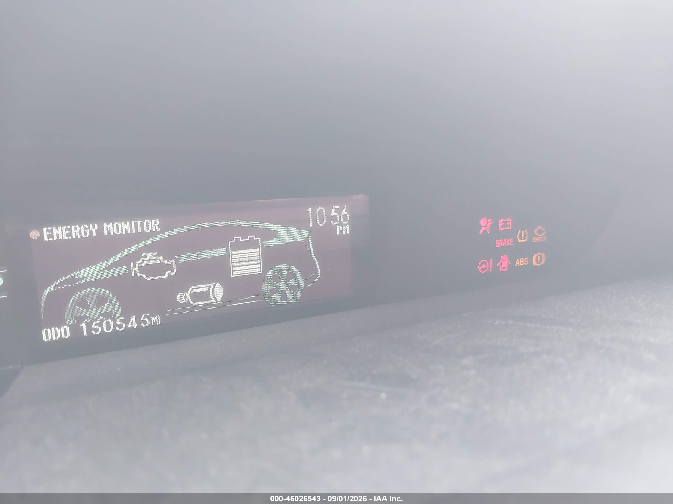 2011 Toyota Prius Two White vin: JTDKN3DU9B5337667
