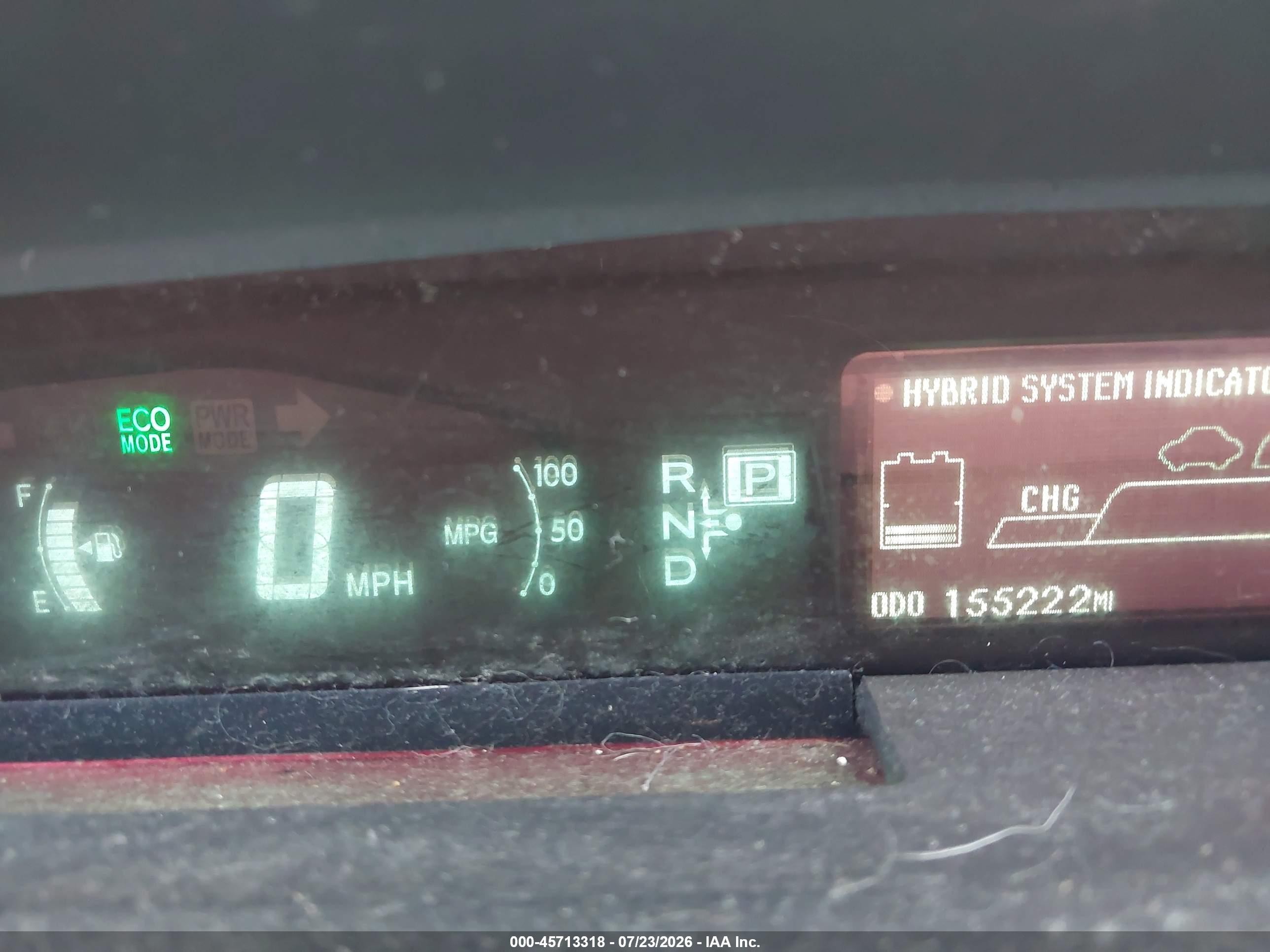 2012 Toyota Prius Two Blue vin: JTDKN3DU9C0333696