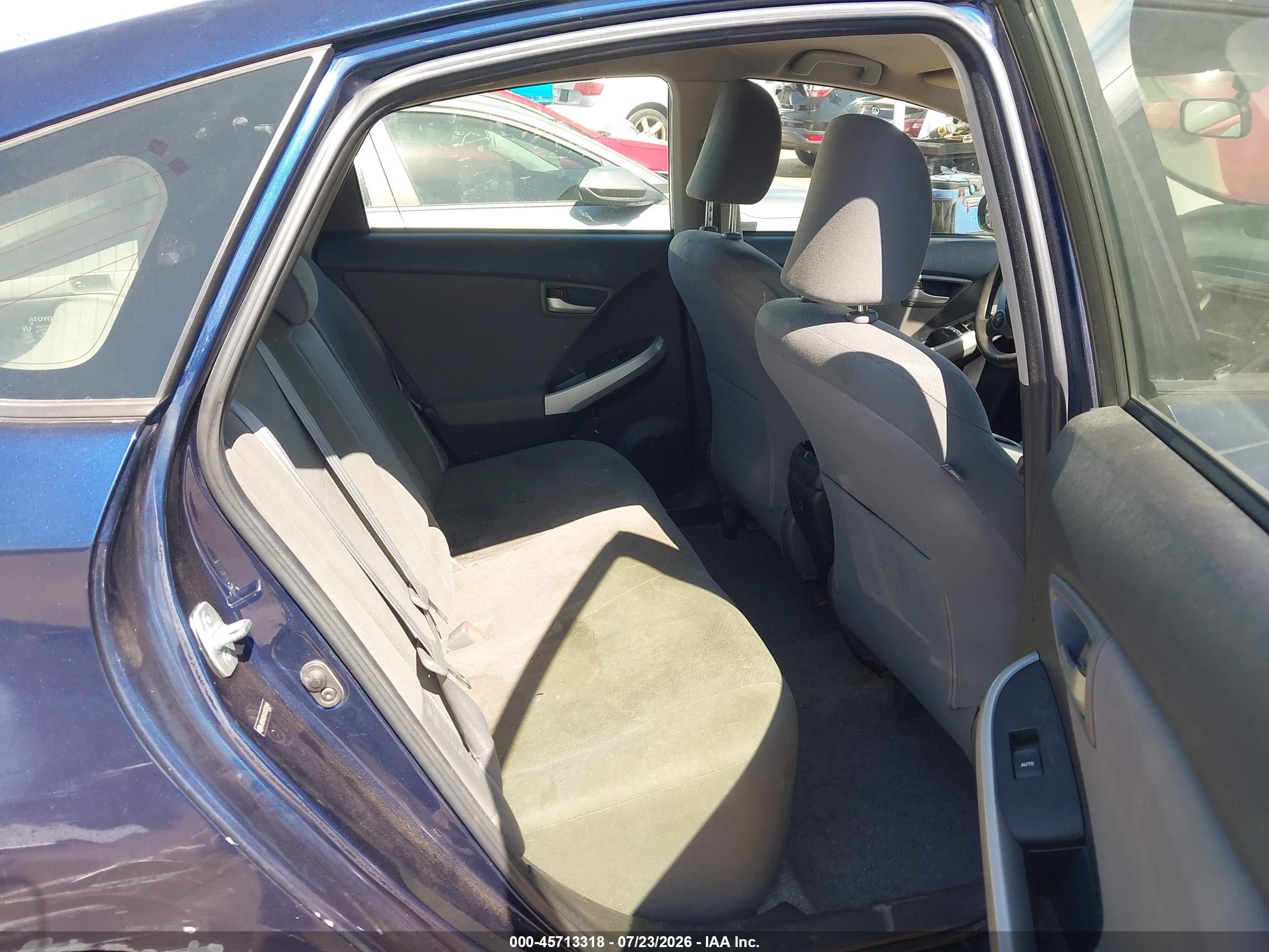2012 Toyota Prius Two Blue vin: JTDKN3DU9C0333696