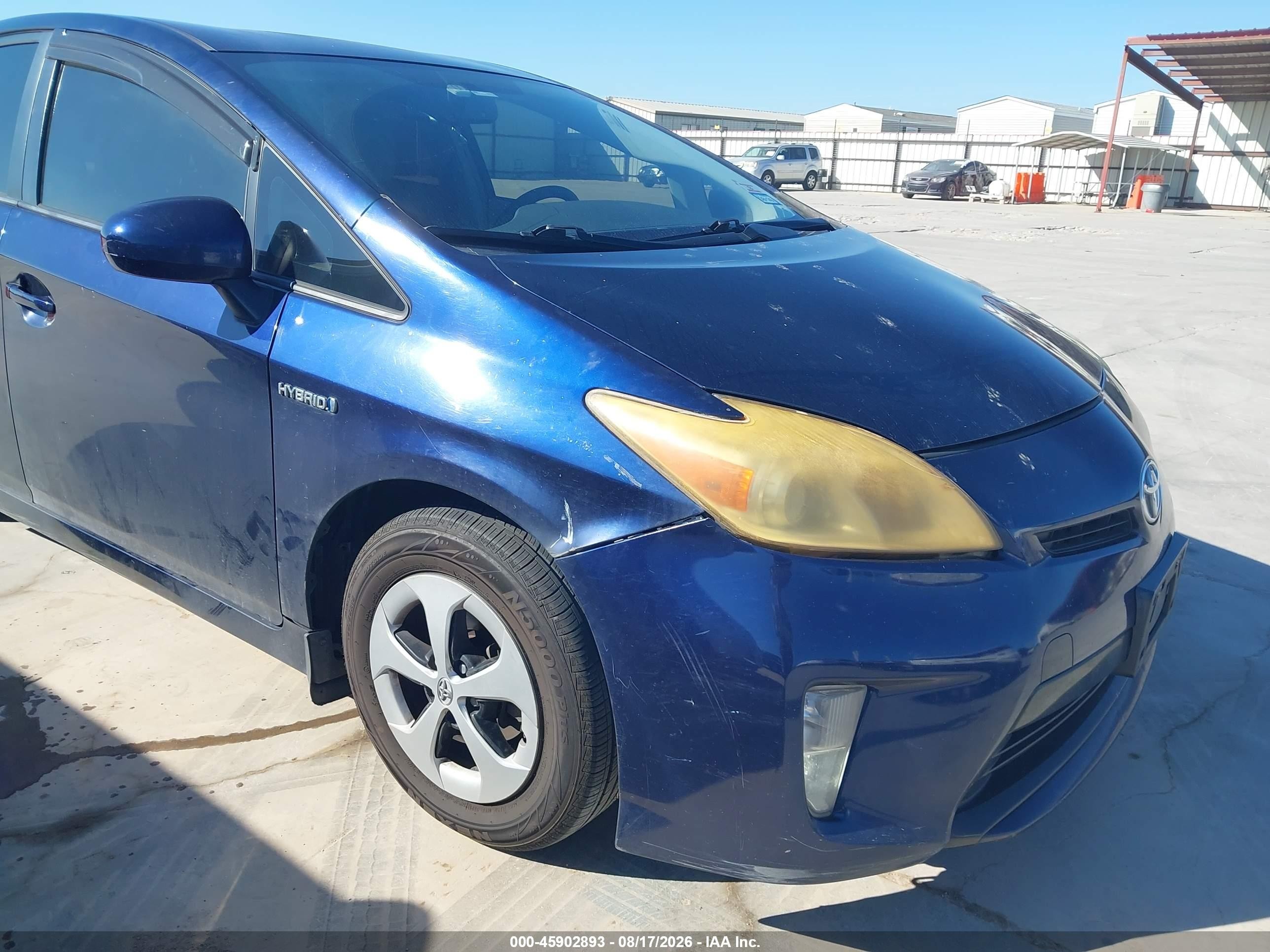 2012 Toyota Prius Two Dark Blue vin: JTDKN3DU9C0336520